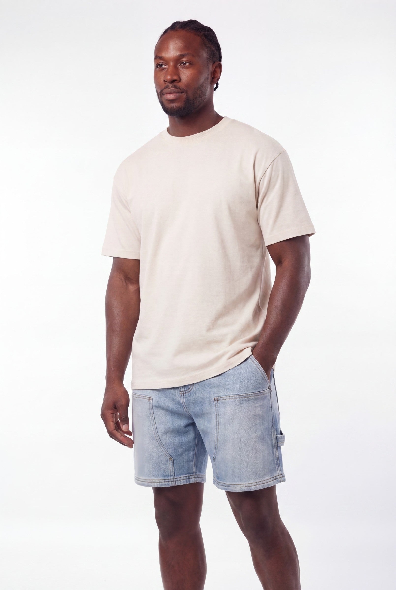 Men's Carpenter Denim Shorts | Blackstone London