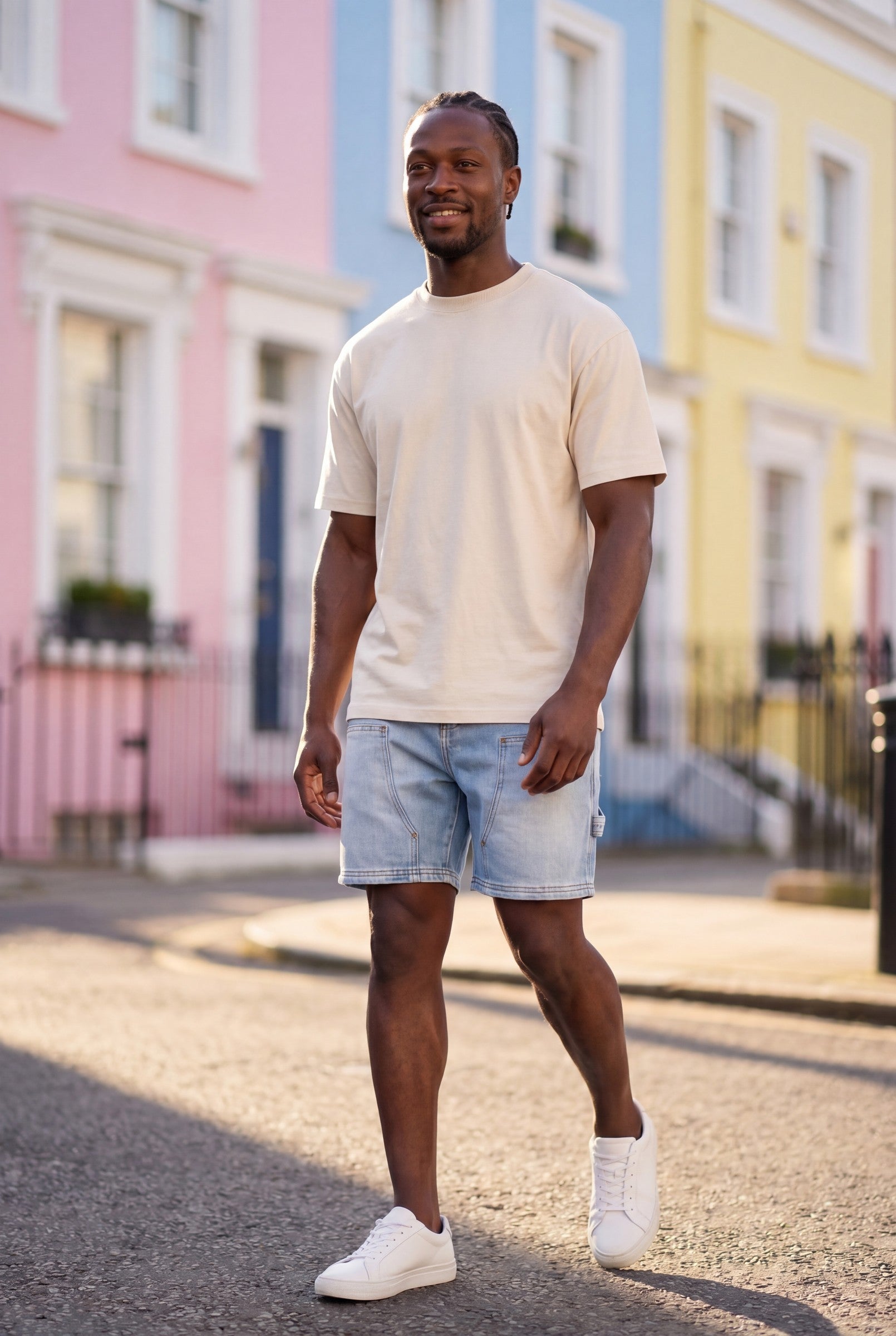 Men's Carpenter Denim Shorts | Blackstone London