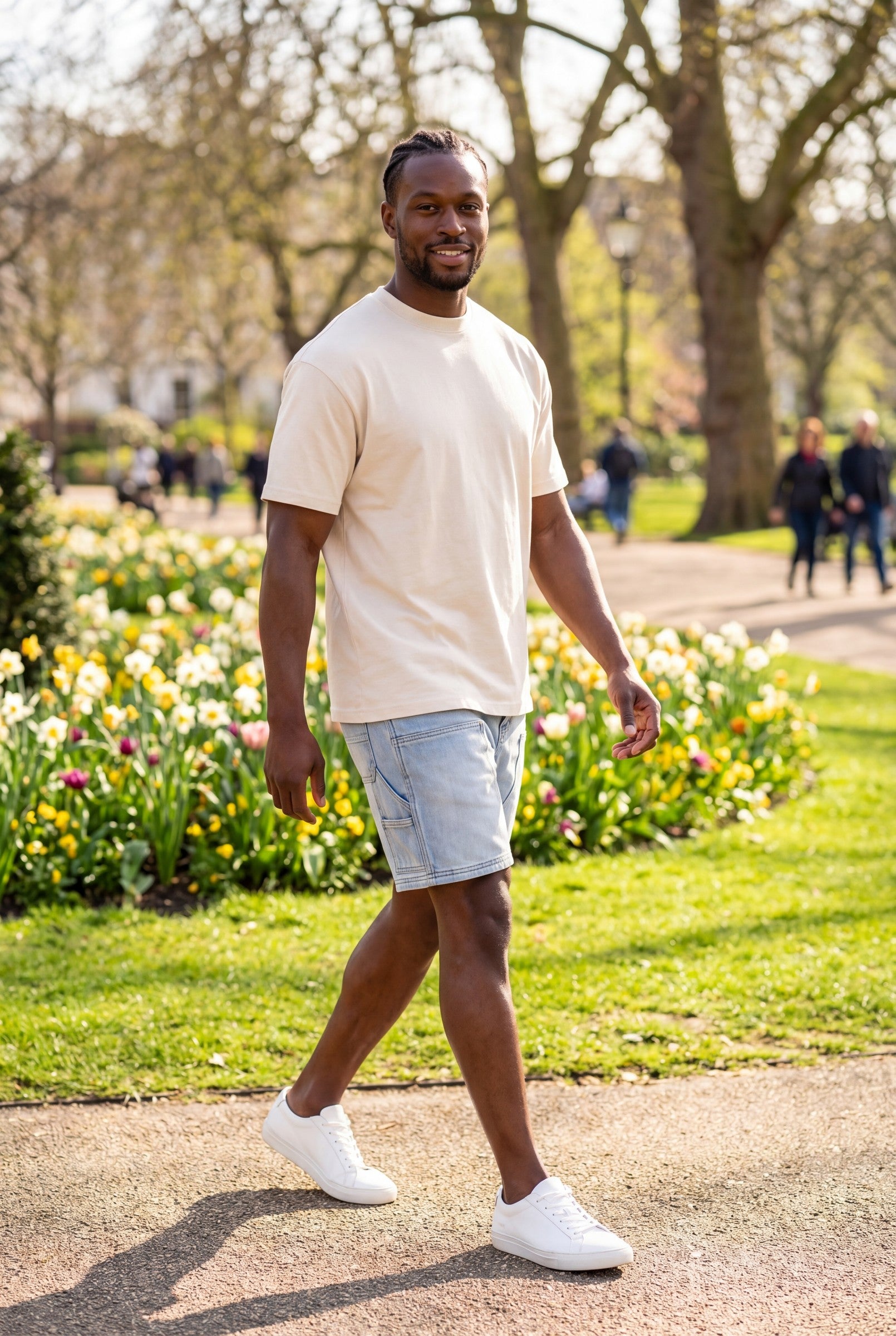 Men's Carpenter Denim Shorts | Blackstone London