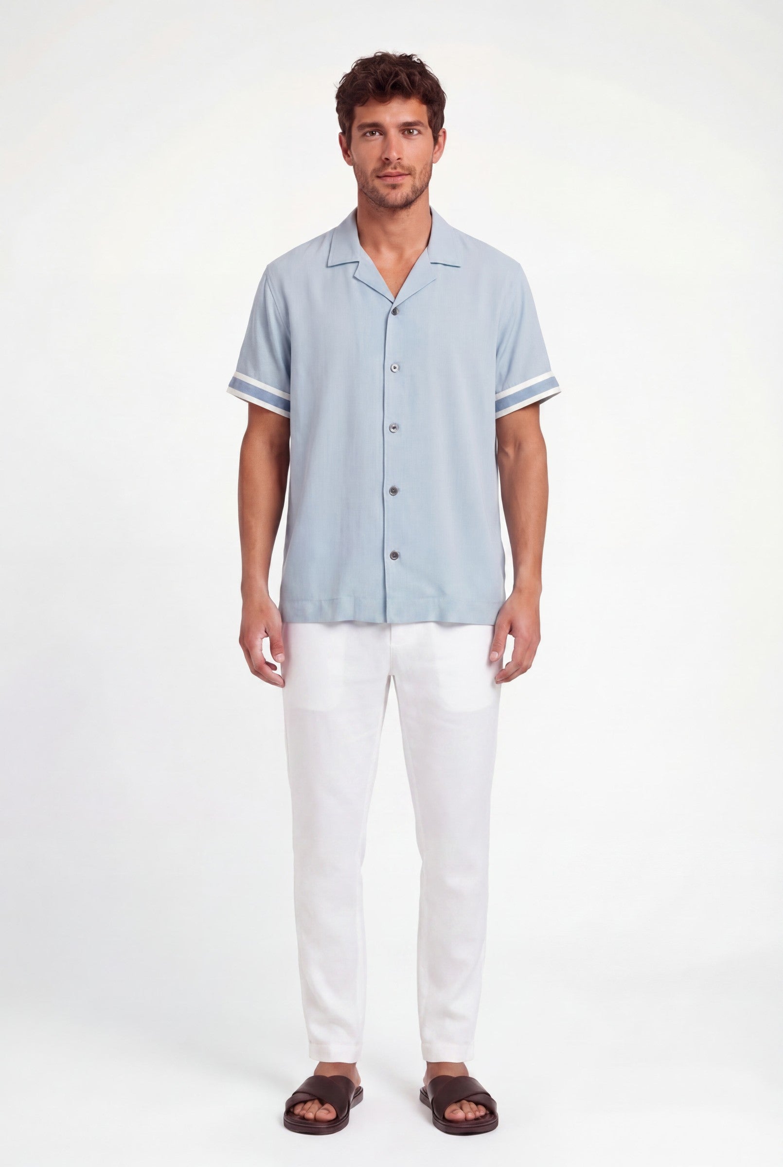 Men's Ecovero Viscose Resort Shirt | Blackstone London