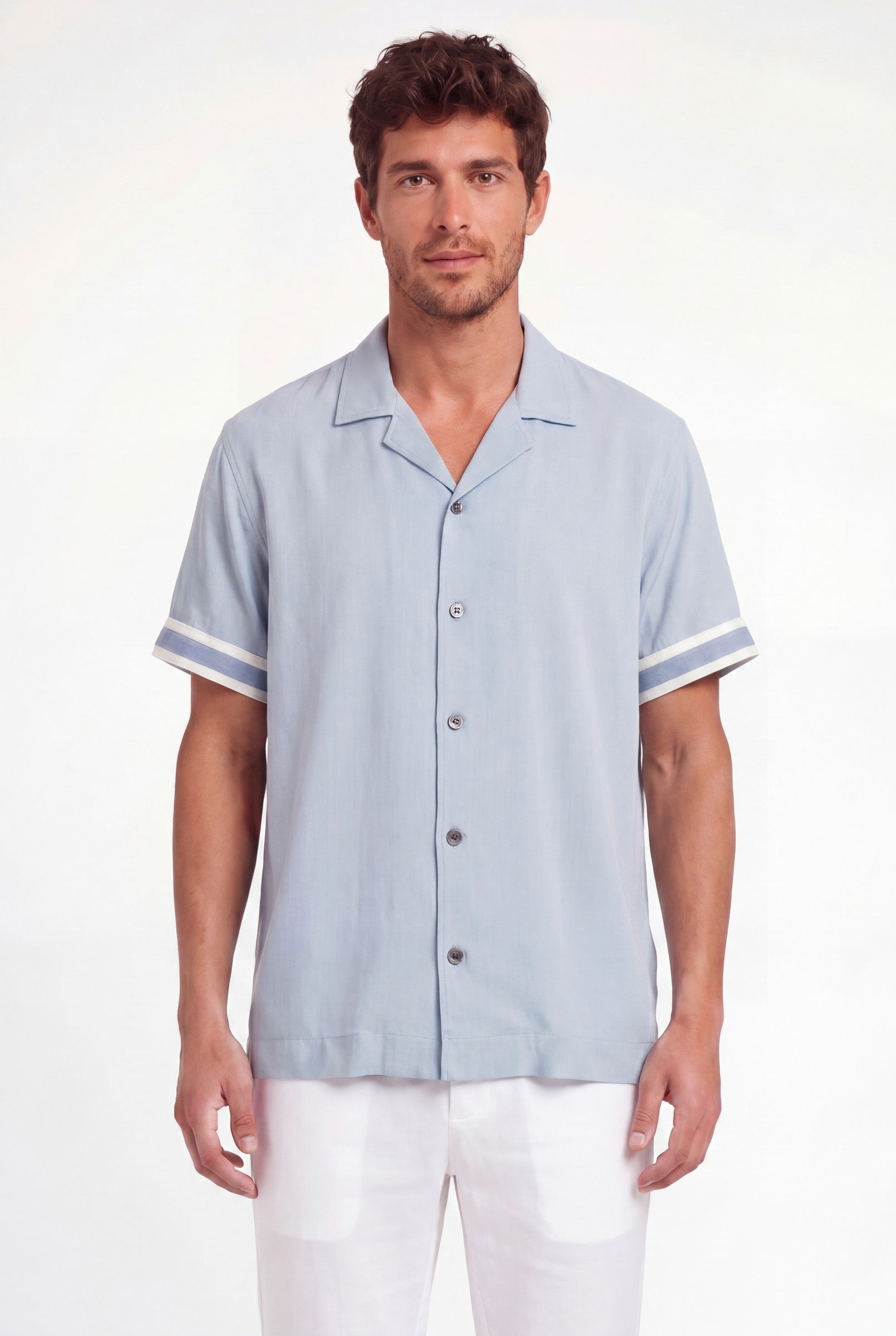 Men's Ecovero Viscose Resort Shirt | Blackstone London
