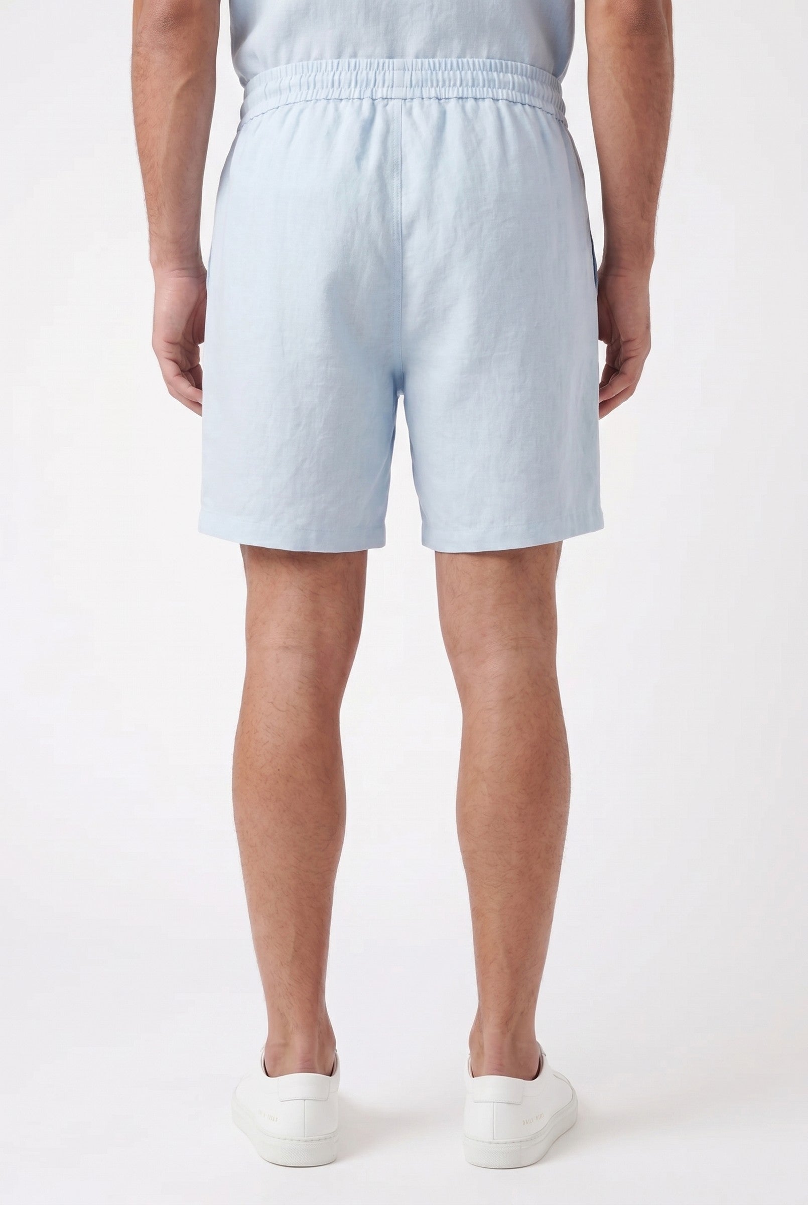 Men's Linen Leisure Drawstring Shorts | Blackstone London