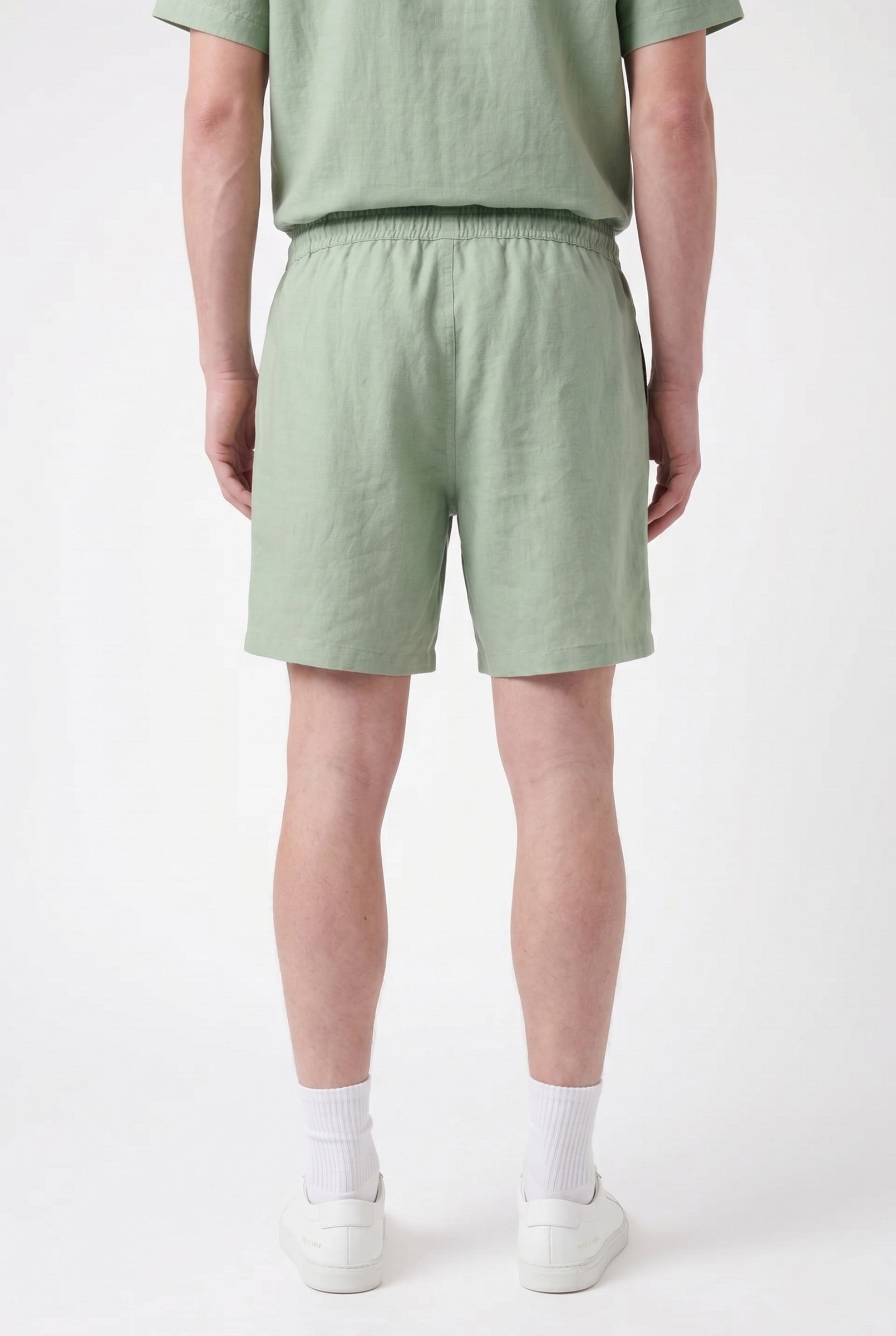 Men's Linen Leisure Drawstring Shorts | Blackstone London