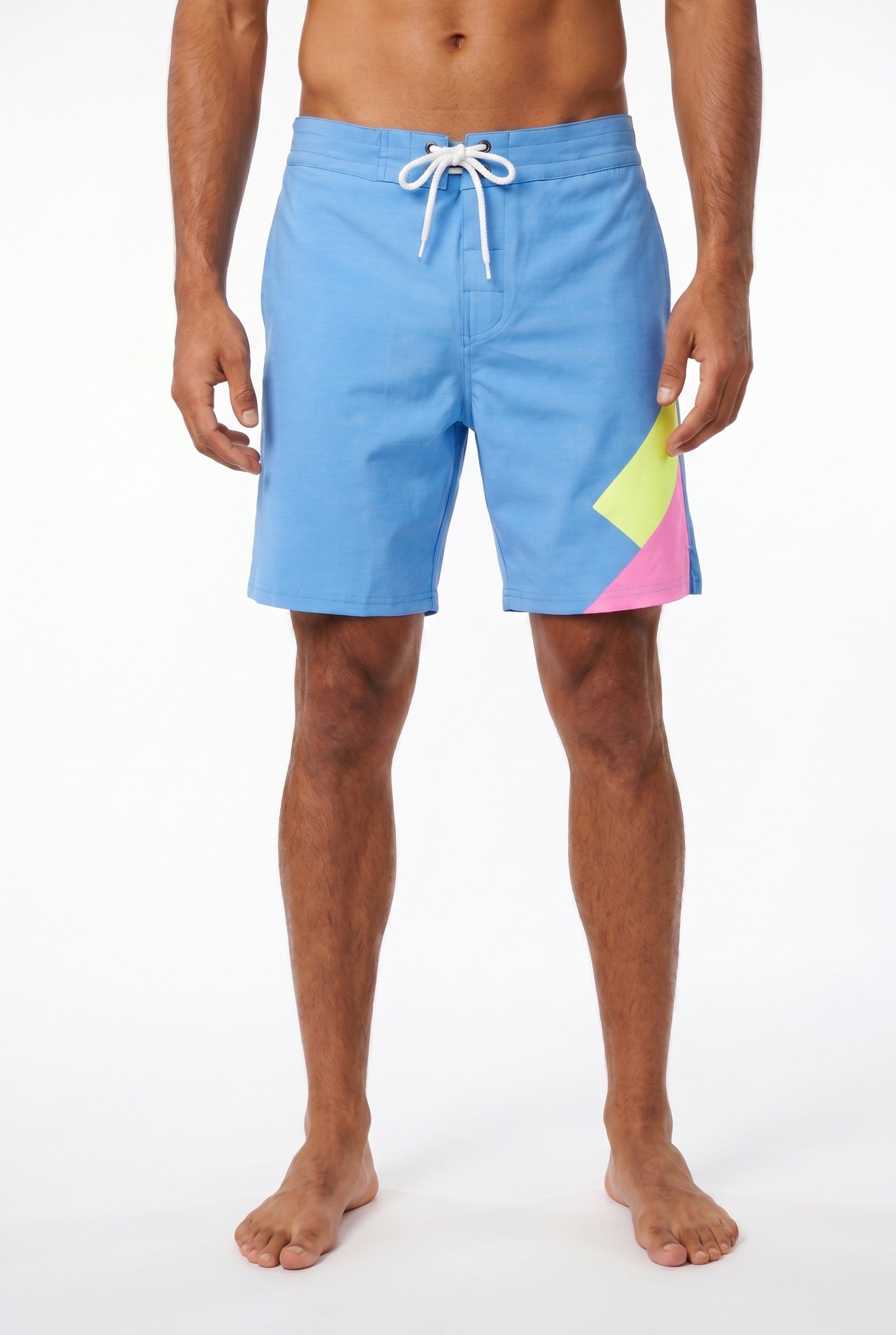 Men's Tropical Print Board Shorts | Blackstone London