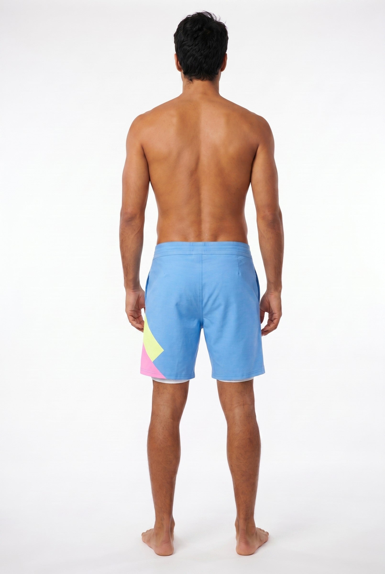 Men's Tropical Print Board Shorts | Blackstone London
