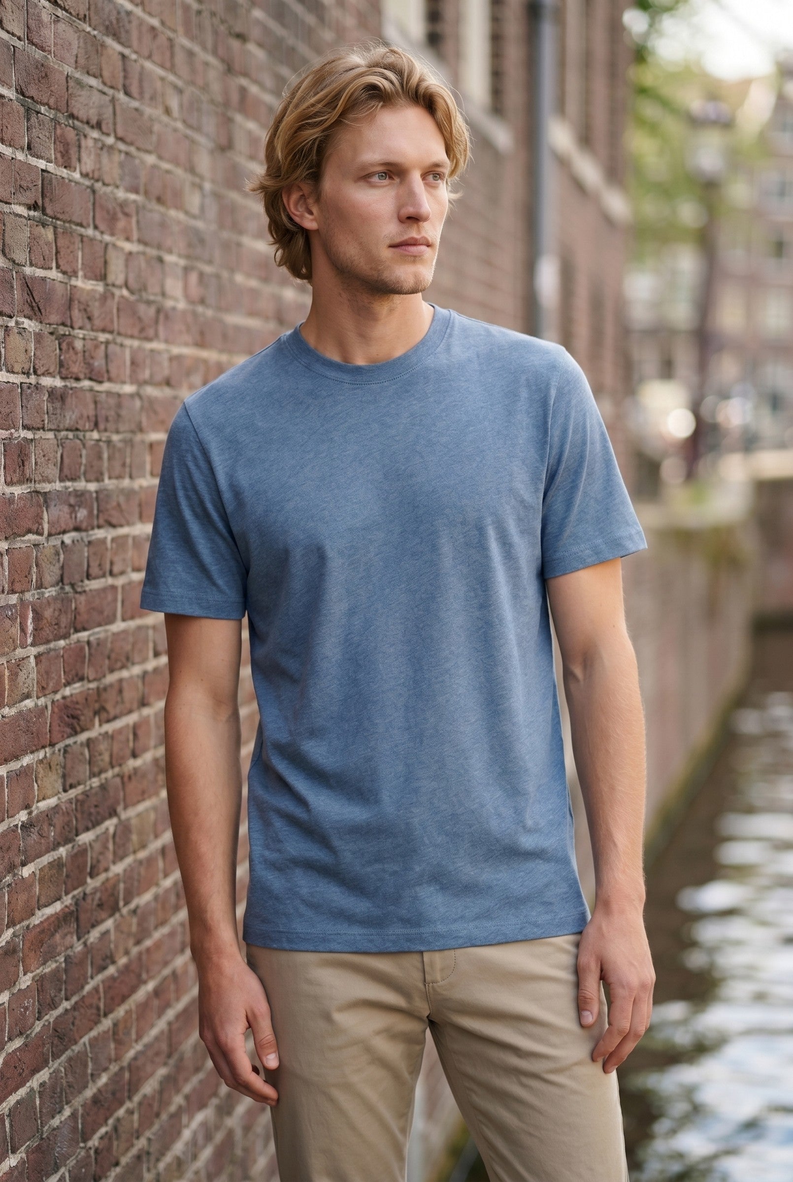 Men's Classic Crew Neck T-Shirt | Blackstone London