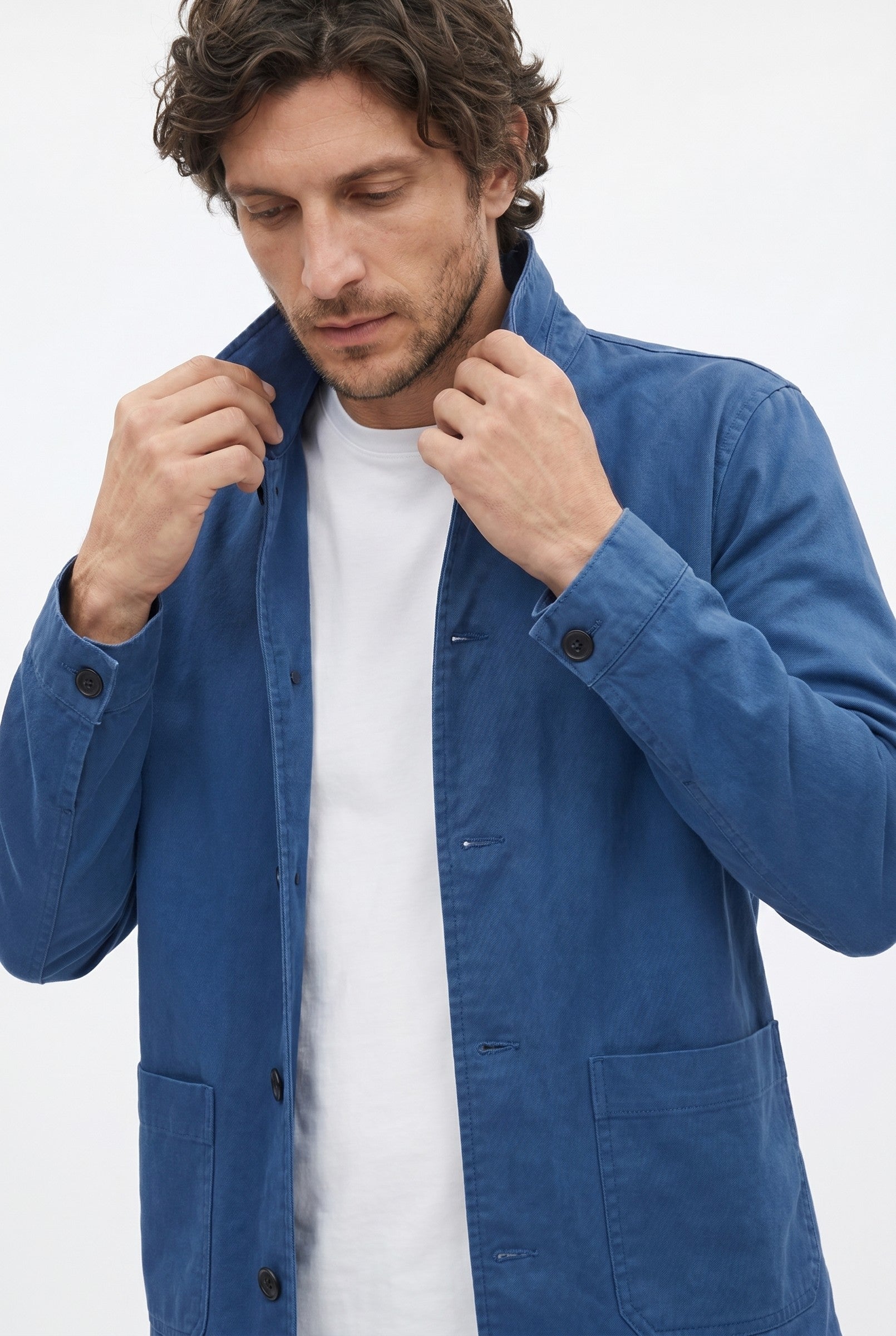 Men's Cotton Work Jacket | Blackstone London