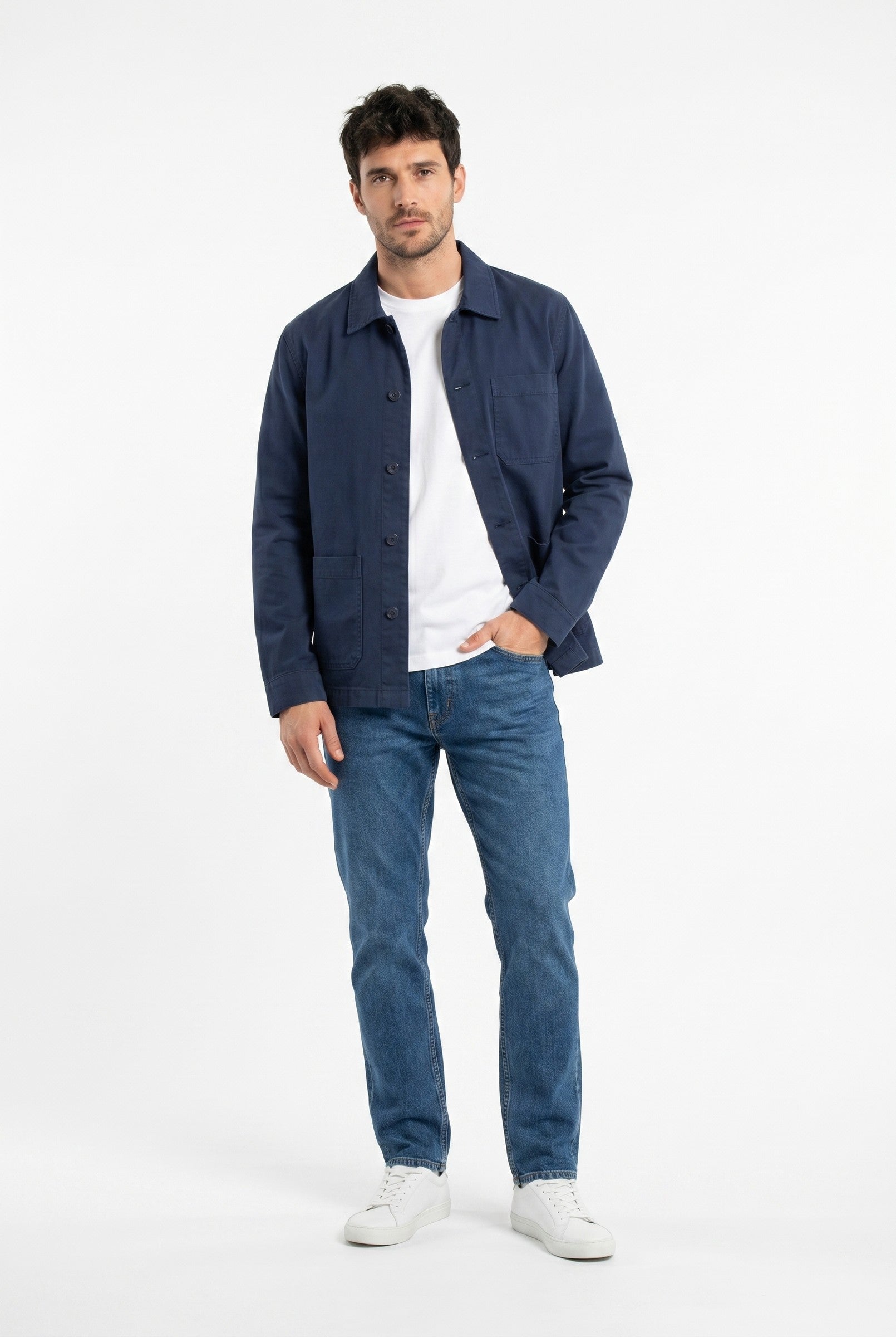 Men's Cotton Work Jacket | Blackstone London