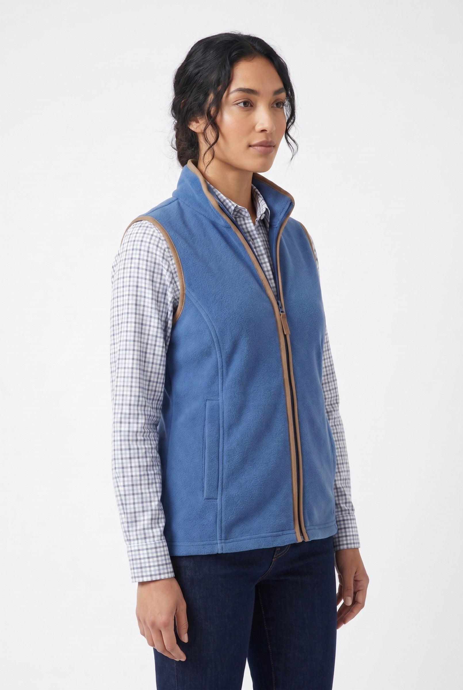 Women's Heritage Fleece Gilet | Blackstone London