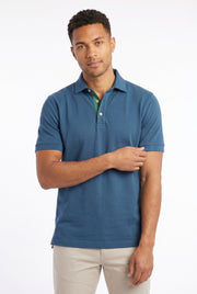 Men's Classic Fit Pique Polo Shirt | Blackstone London