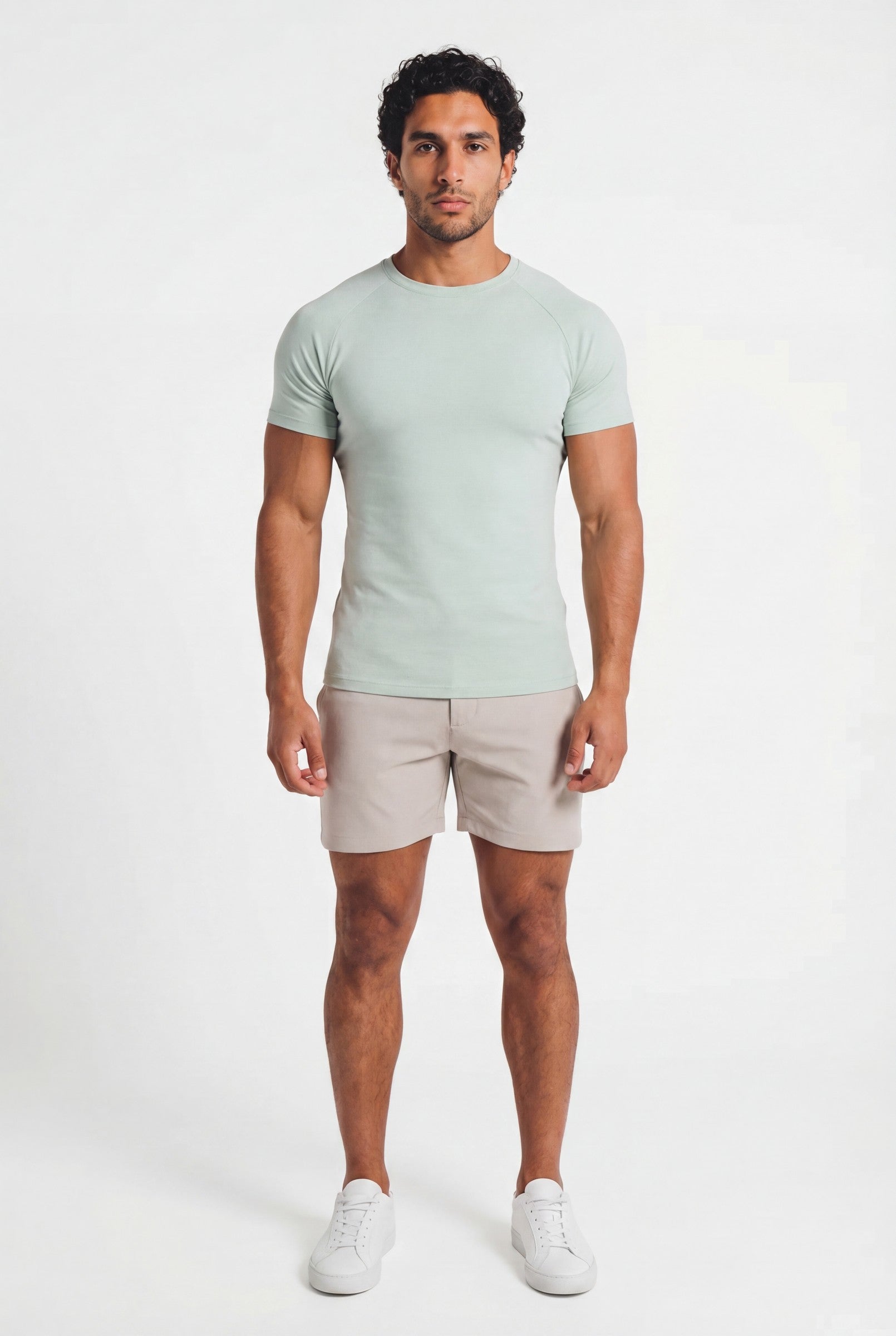 Men's Mercerised Cotton Crewneck T-Shirt | Blackstone London