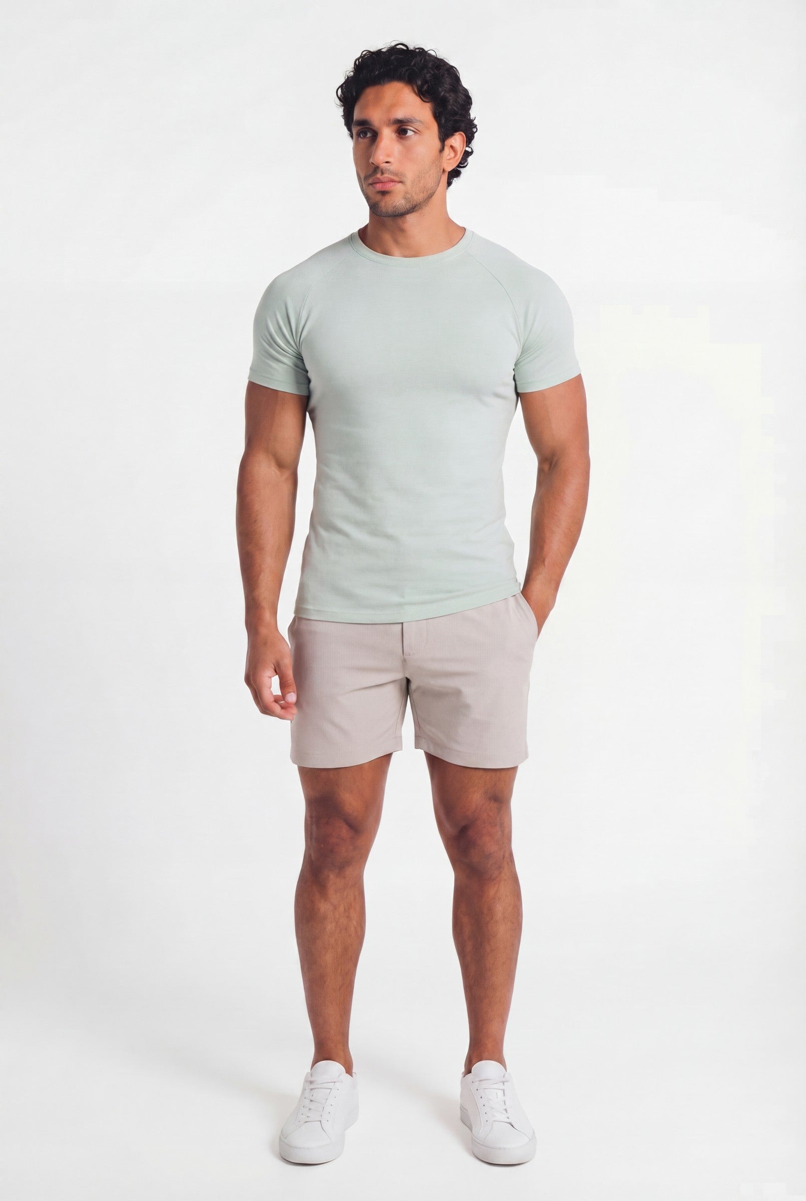 Men's Mercerised Cotton Crewneck T-Shirt | Blackstone London