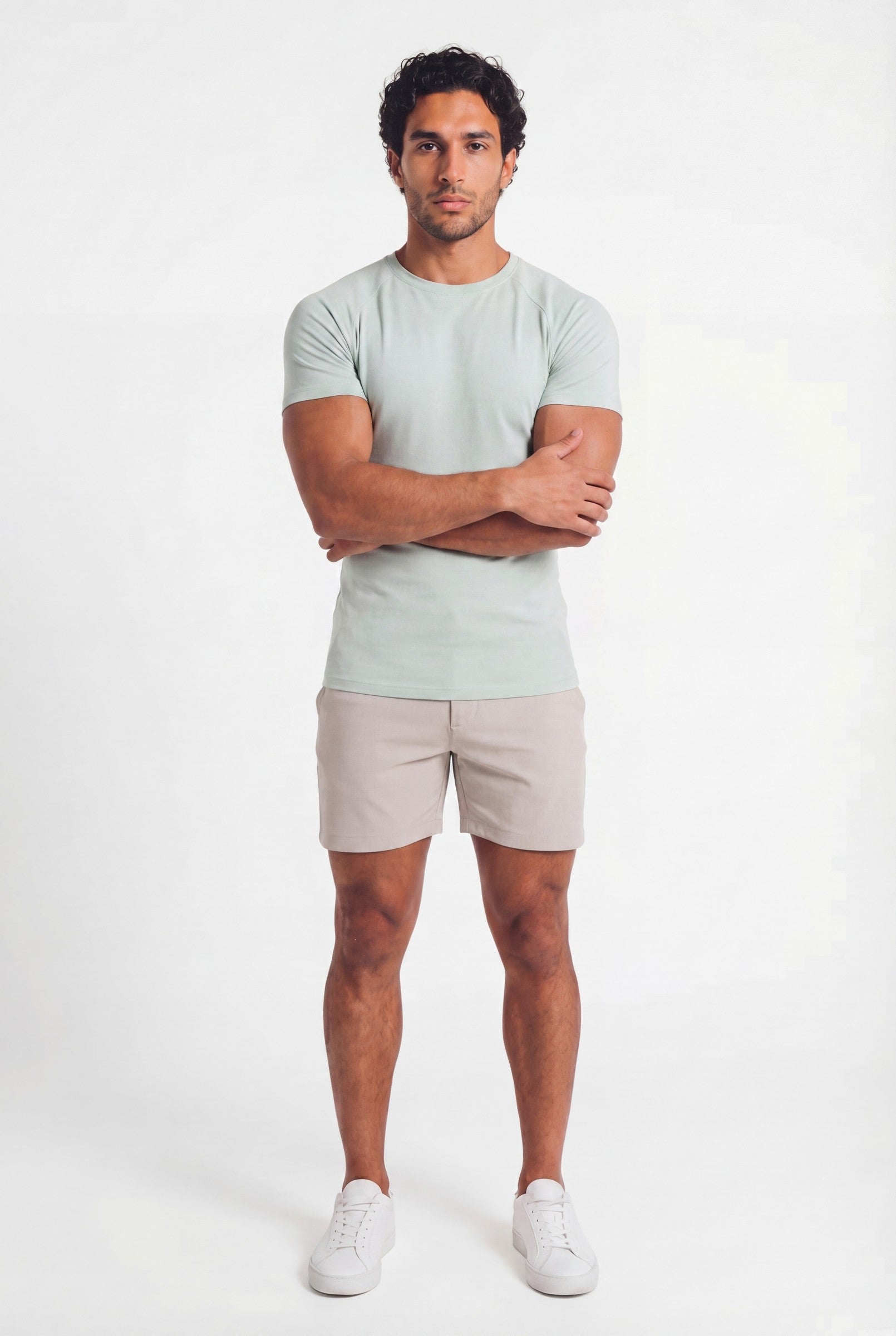Men's Mercerised Cotton Crewneck T-Shirt | Blackstone London