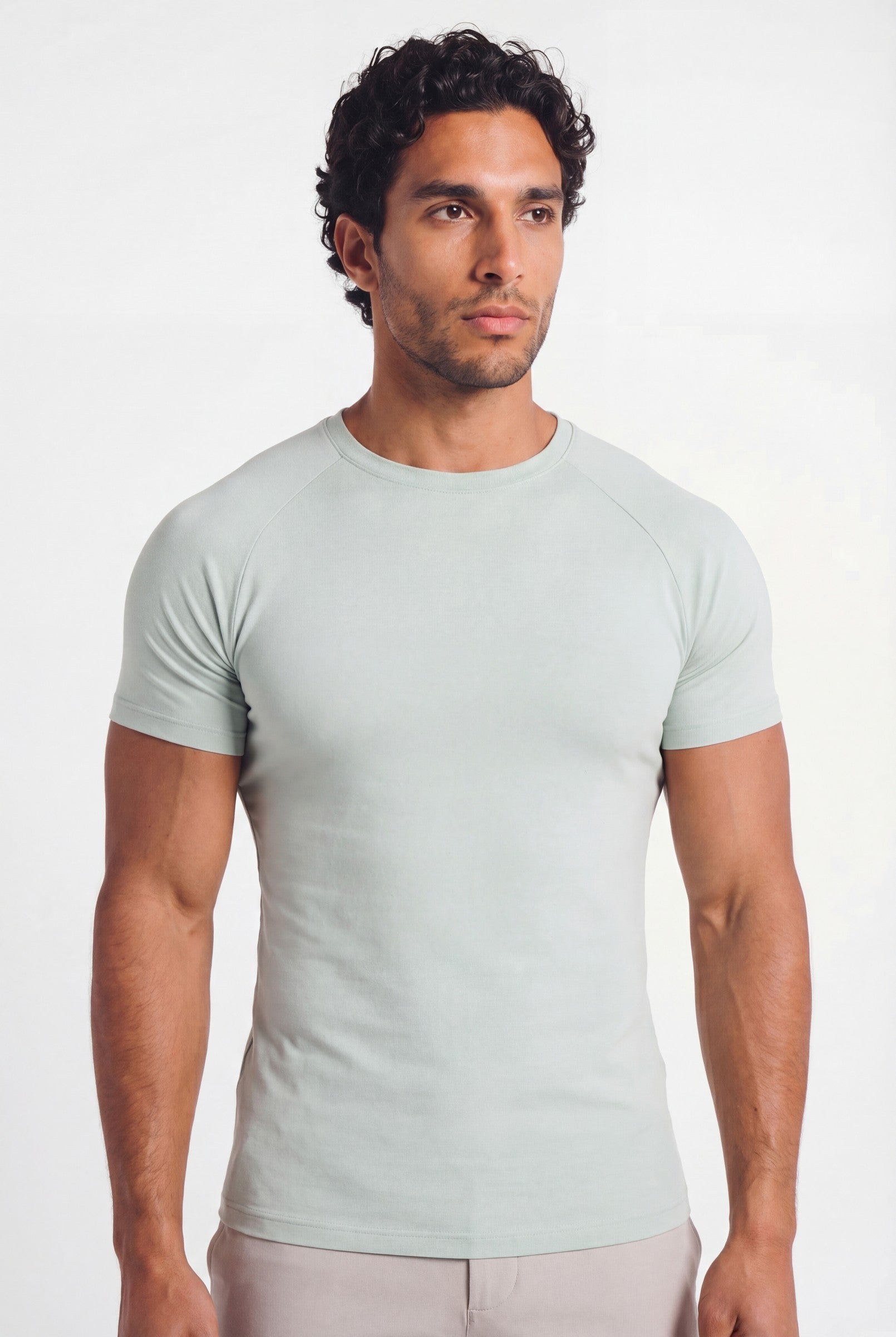 Men's Mercerised Cotton Crewneck T-Shirt | Blackstone London