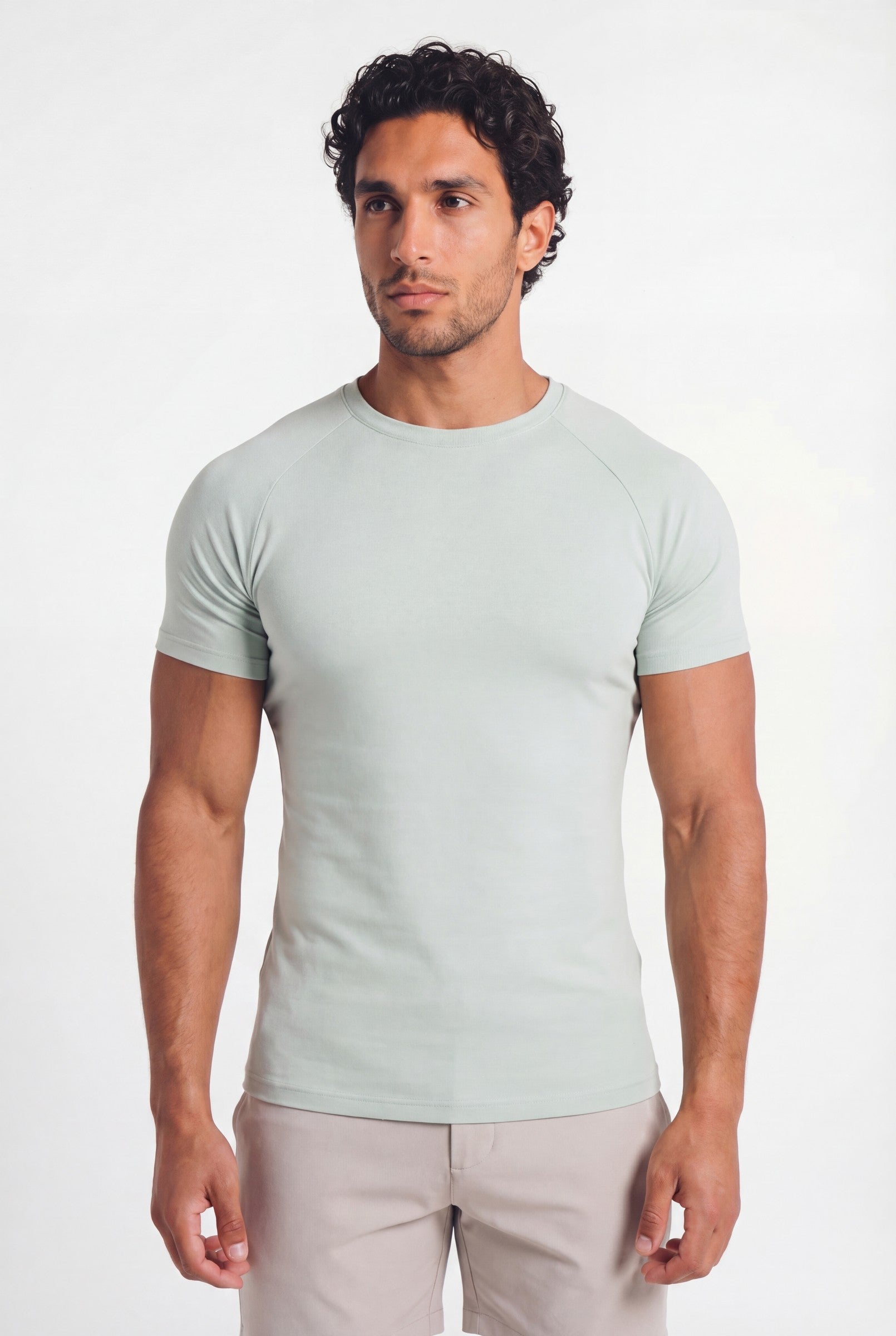 Men's Mercerised Cotton Crewneck T-Shirt | Blackstone London