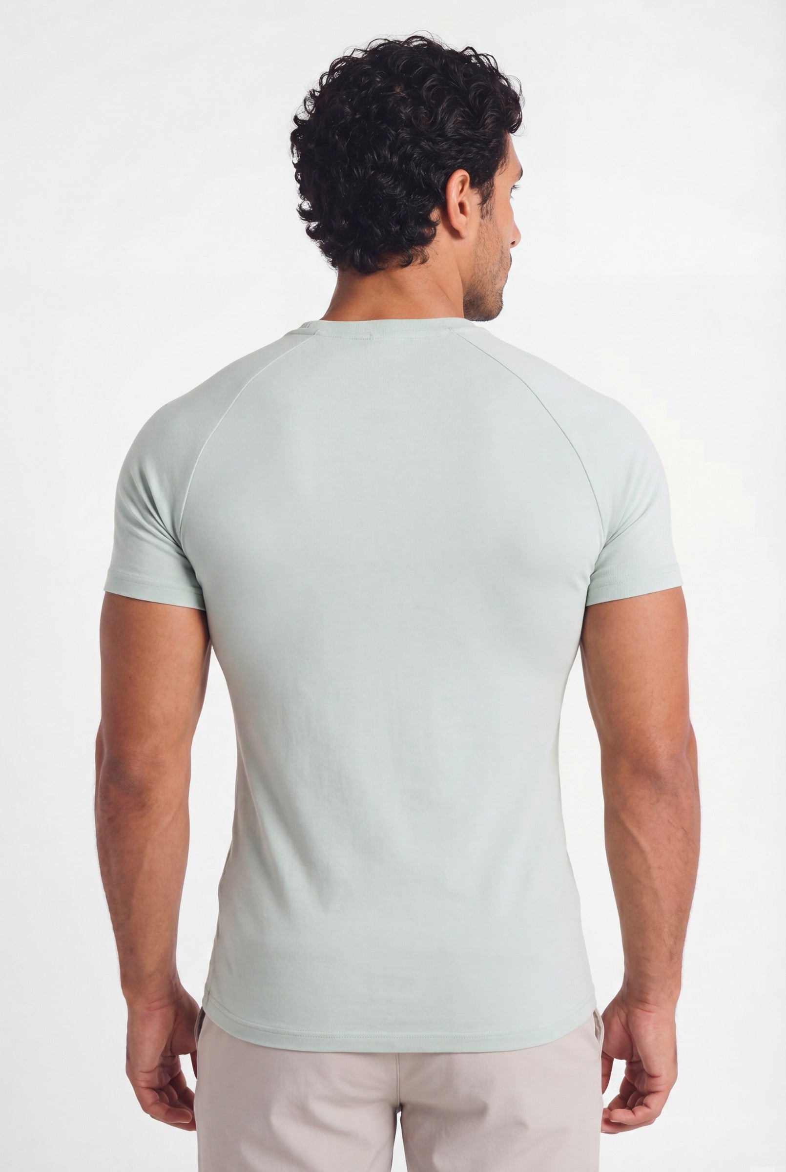 Men's Mercerised Cotton Crewneck T-Shirt | Blackstone London