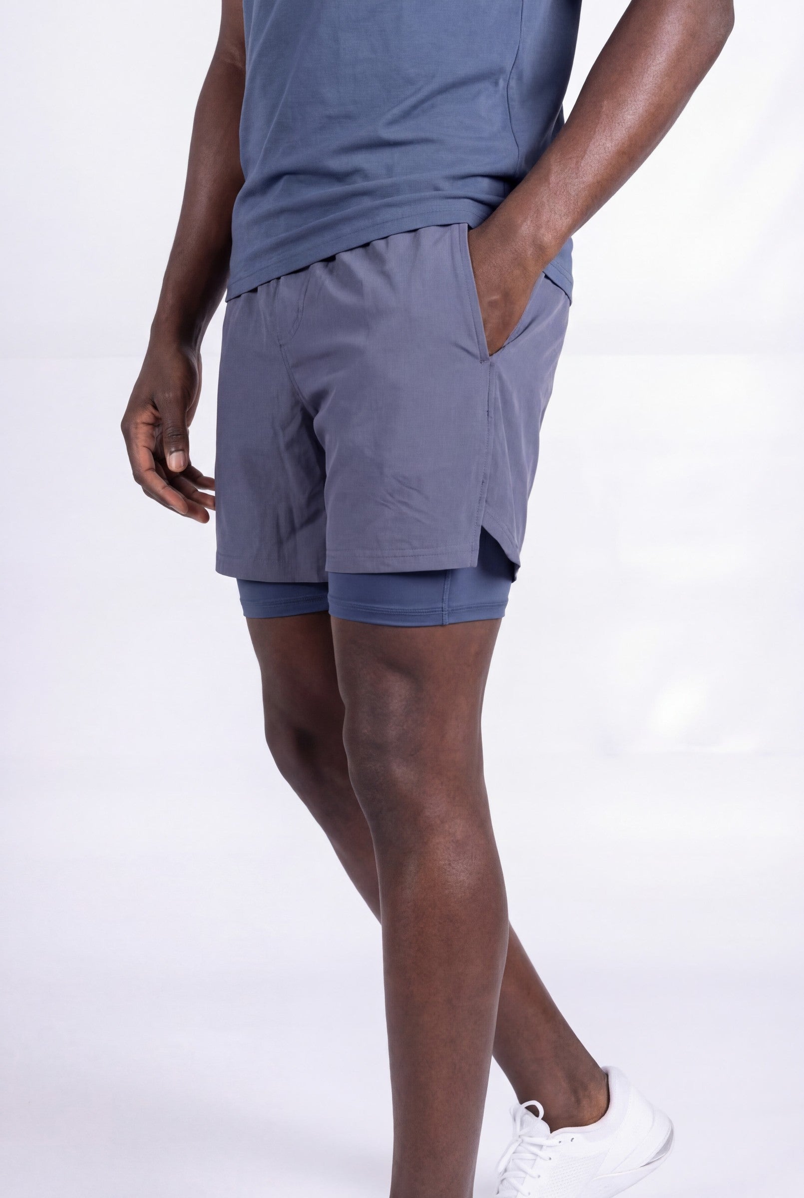Men's Vault 2-in-1 Athletic Shorts | Blackstone London