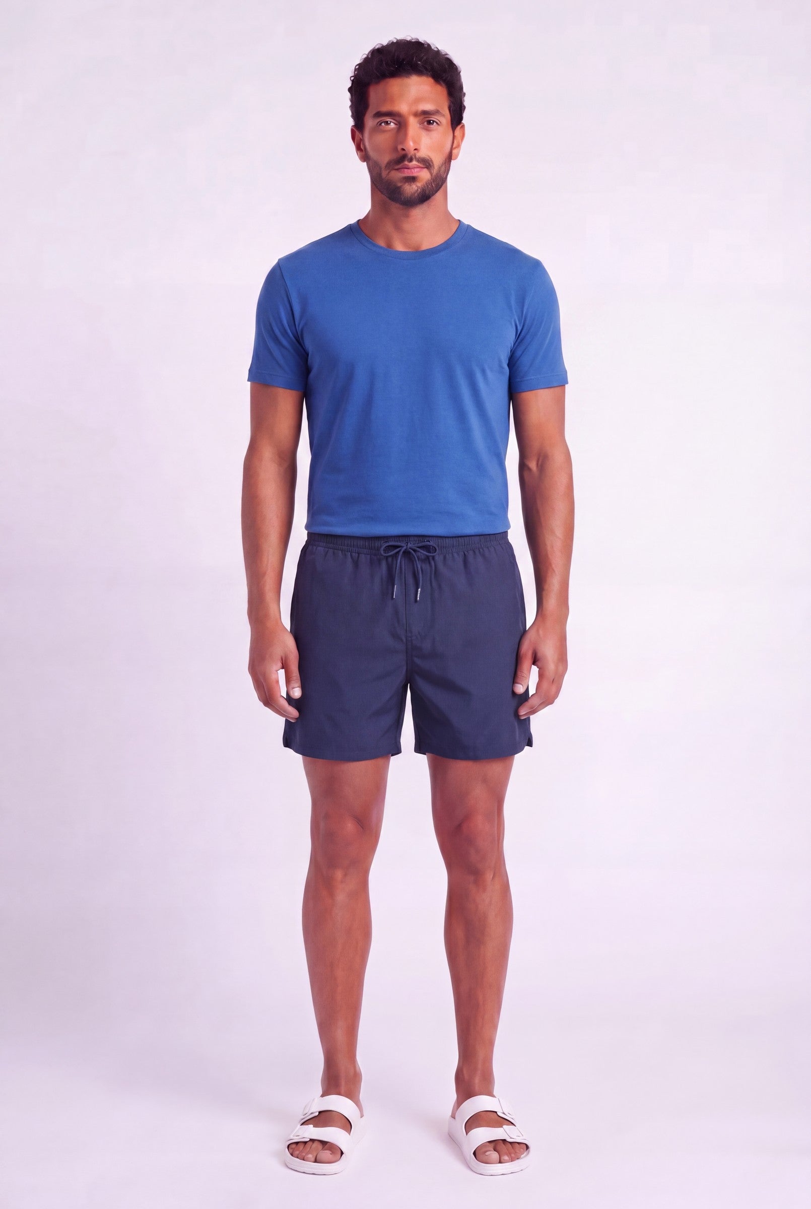 Men's Essential Drawstring Swim Shorts | Blackstone London
