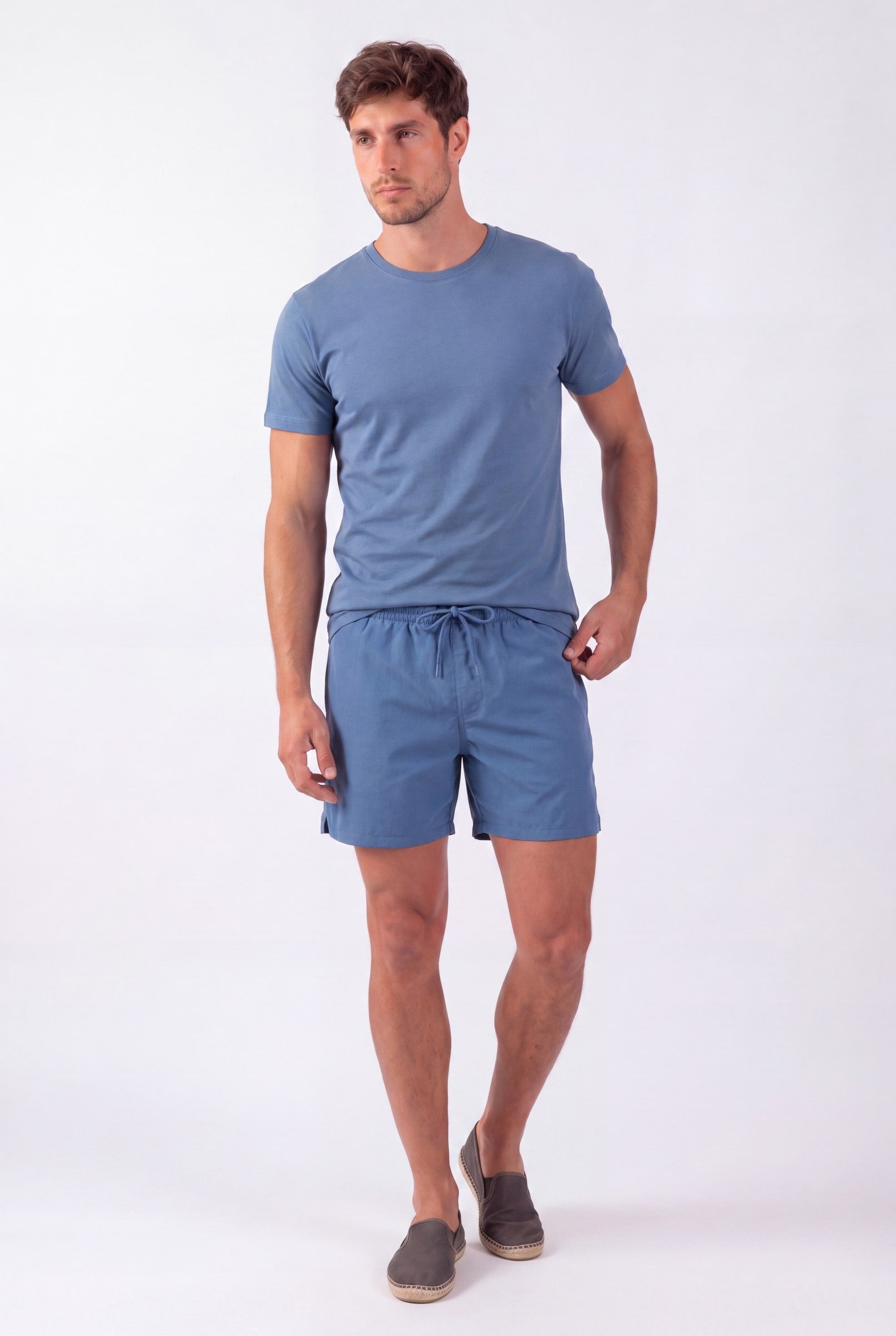 Men's Essential Drawstring Swim Shorts | Blackstone London