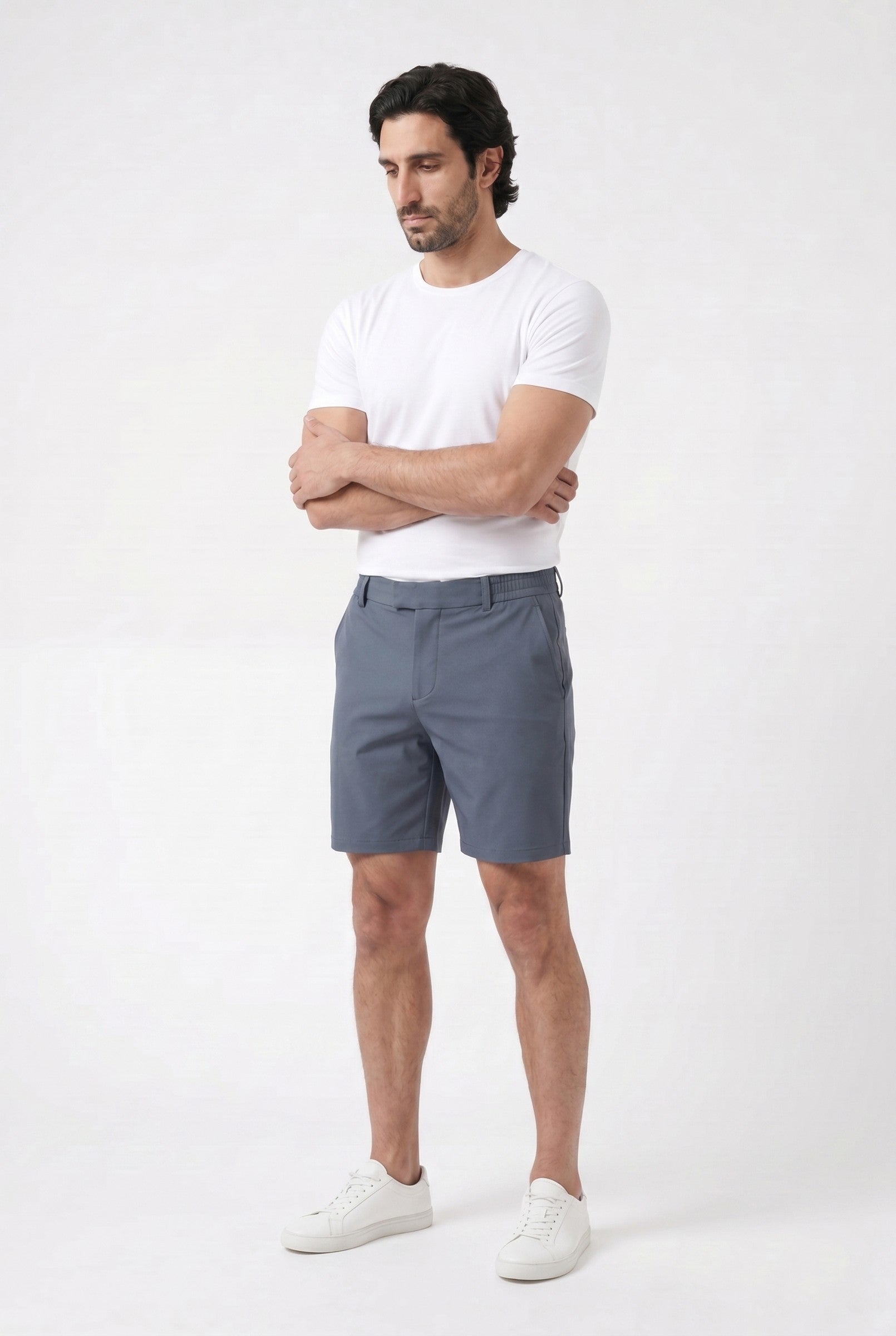 Men's Stretch Chino Short | Blackstone London