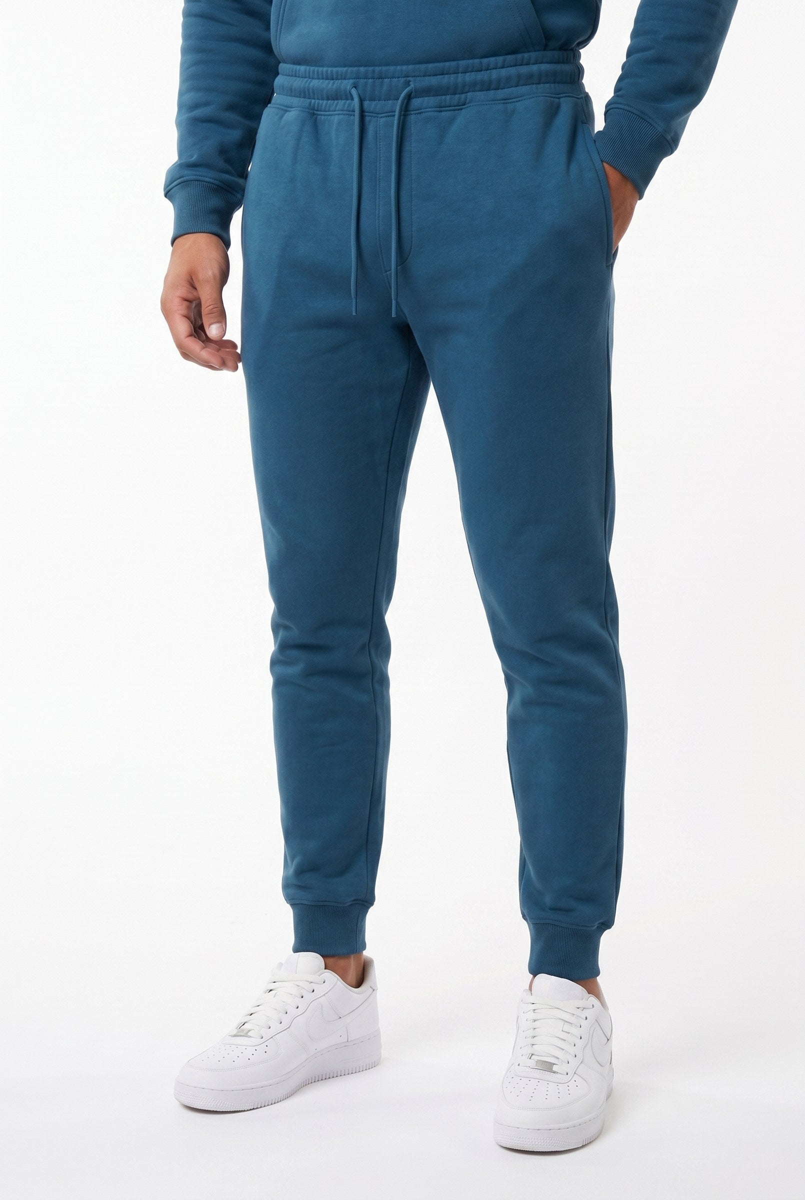 Men's Fundamental Fleece Tapered Joggers | Blackstone London