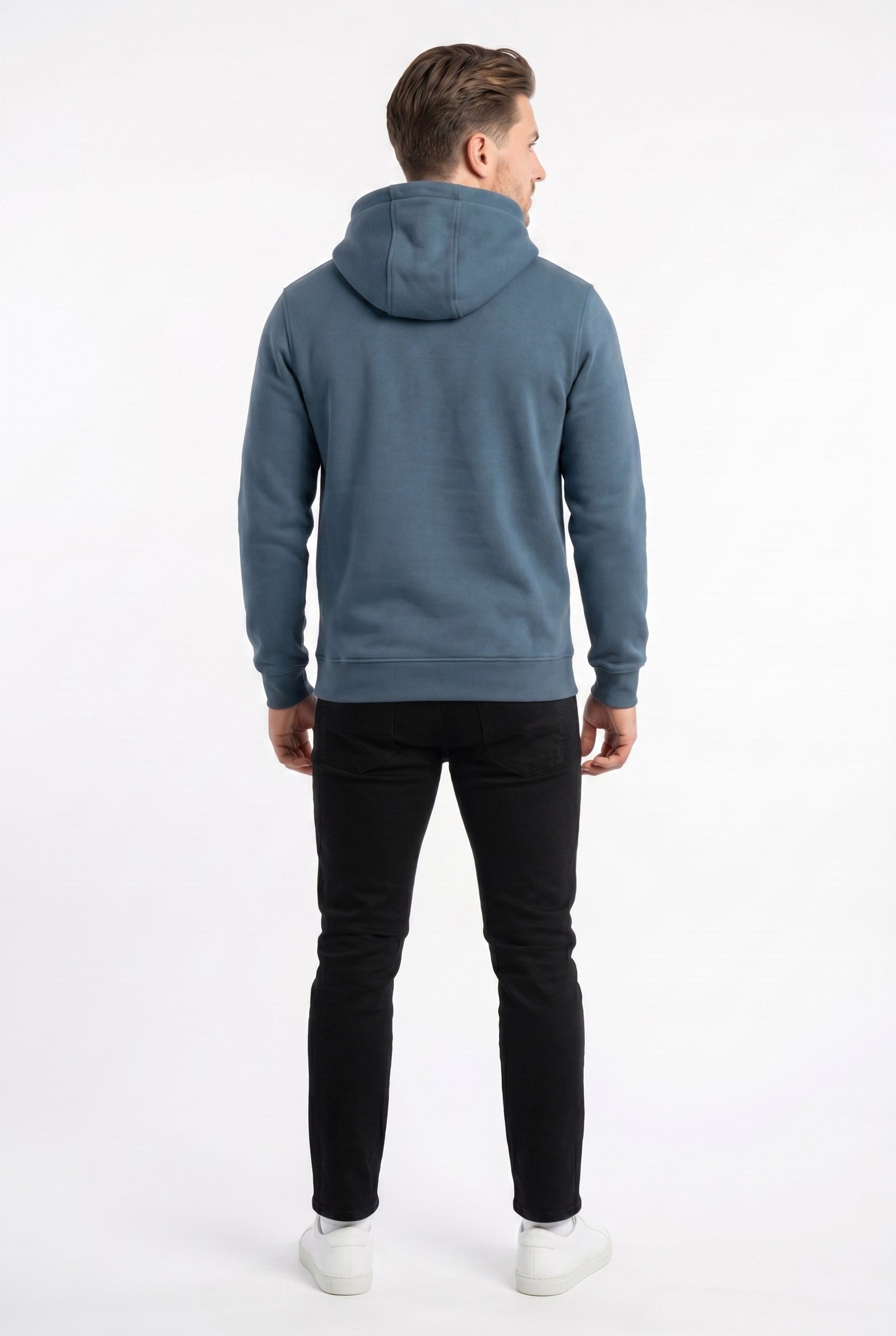 Men's Fundamental Fleece Pullover Hoodie | Blackstone London
