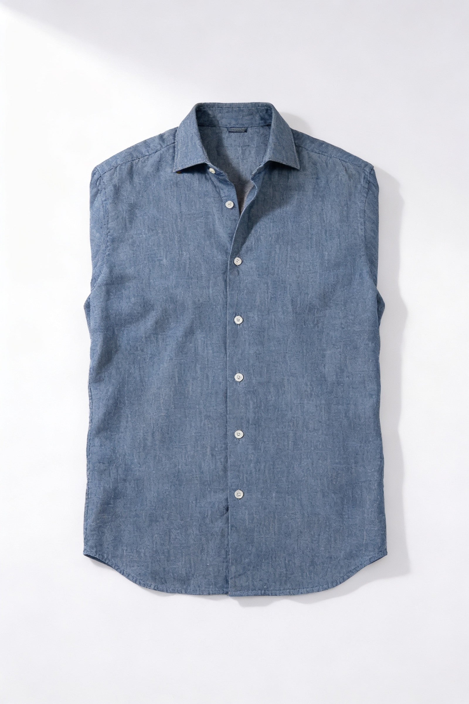 Men's Slim Chambray Shirt | Blackstone London