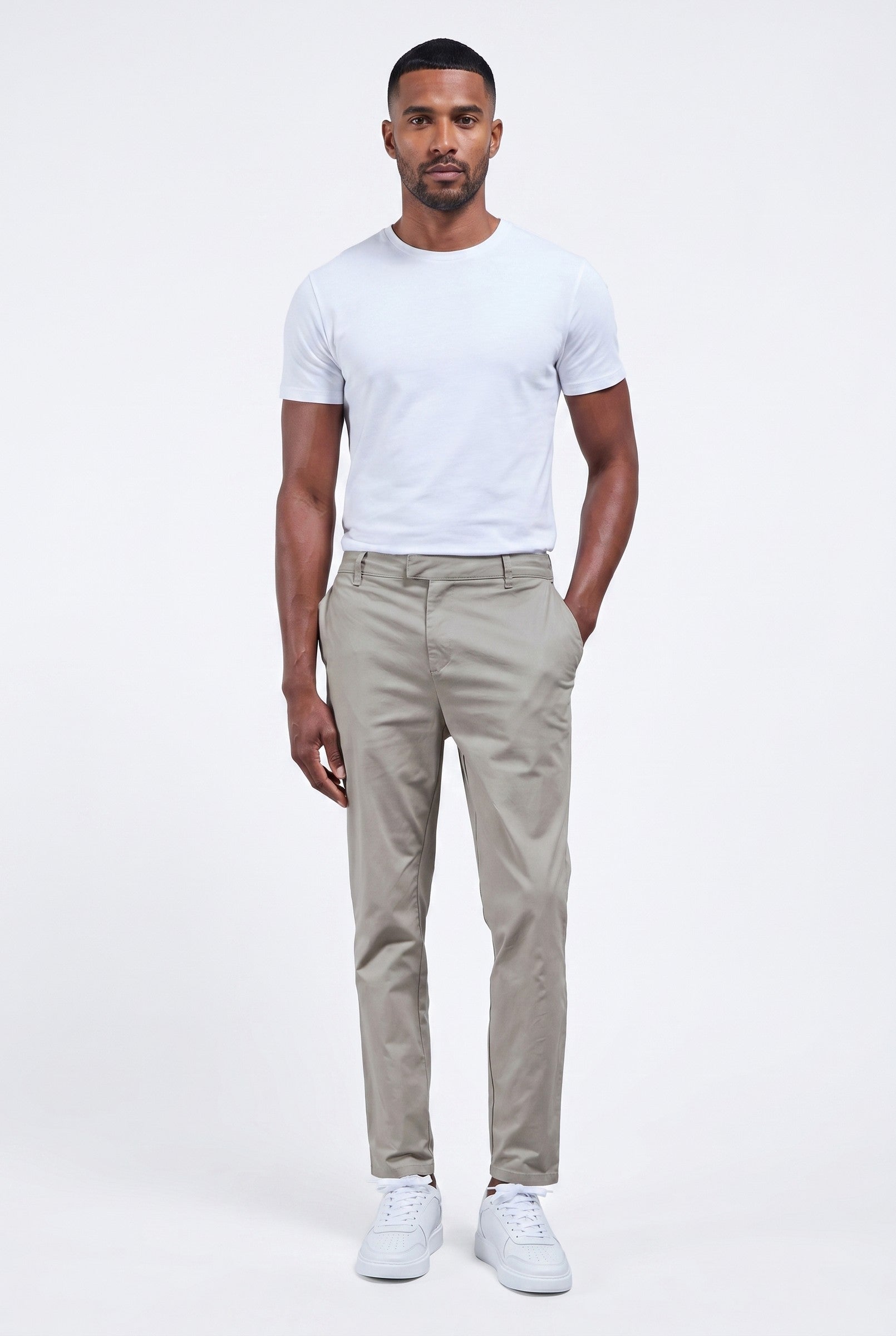 Men's Slim Fit Tailored Chino | Blackstone London