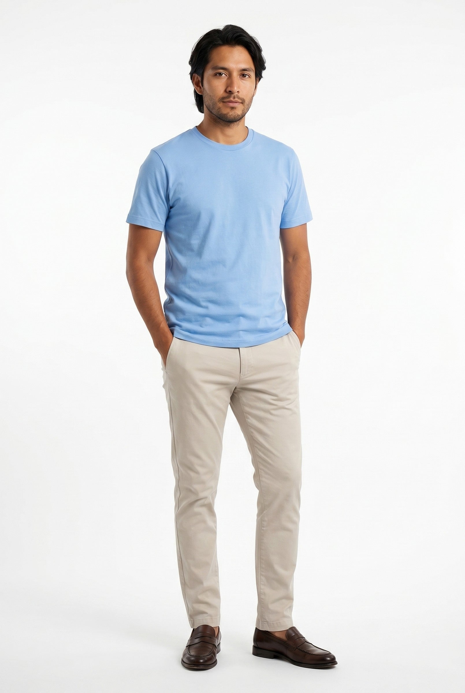 Men's Riviera Crew Neck T-Shirt | Blackstone London