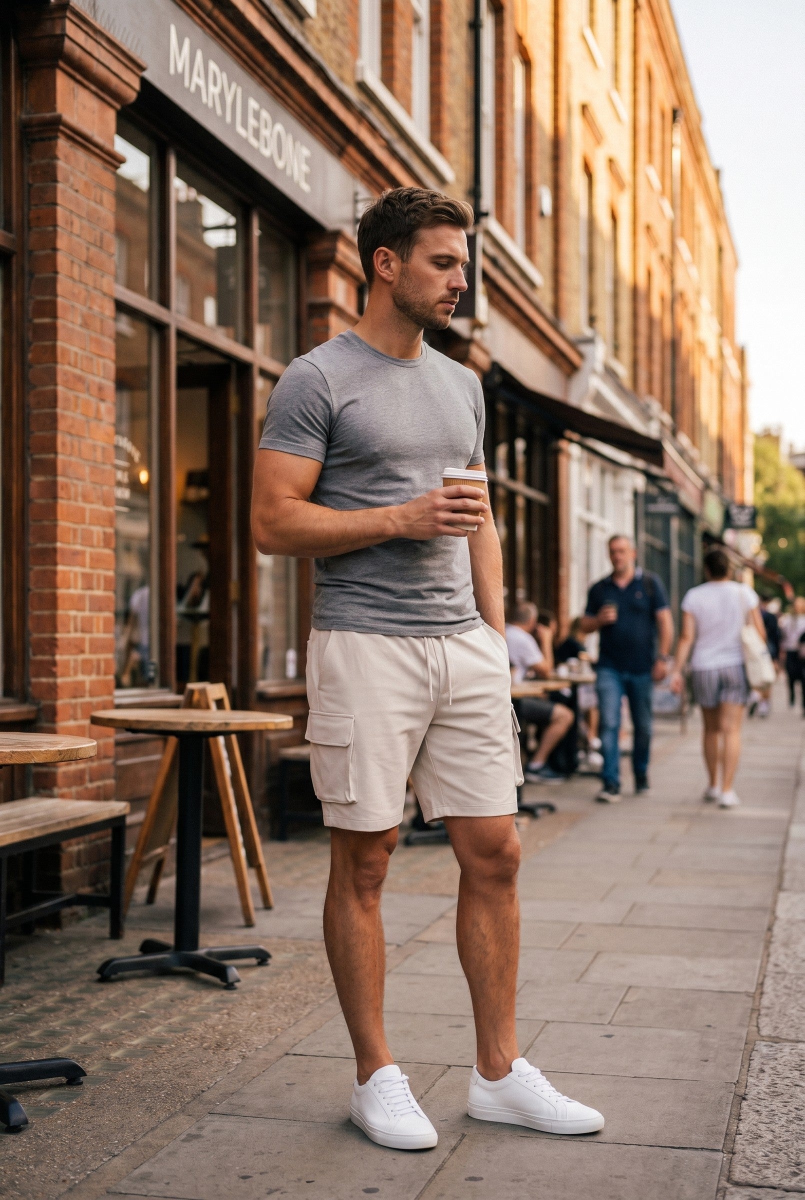 Men's Utility Cargo Shorts | Blackstone London