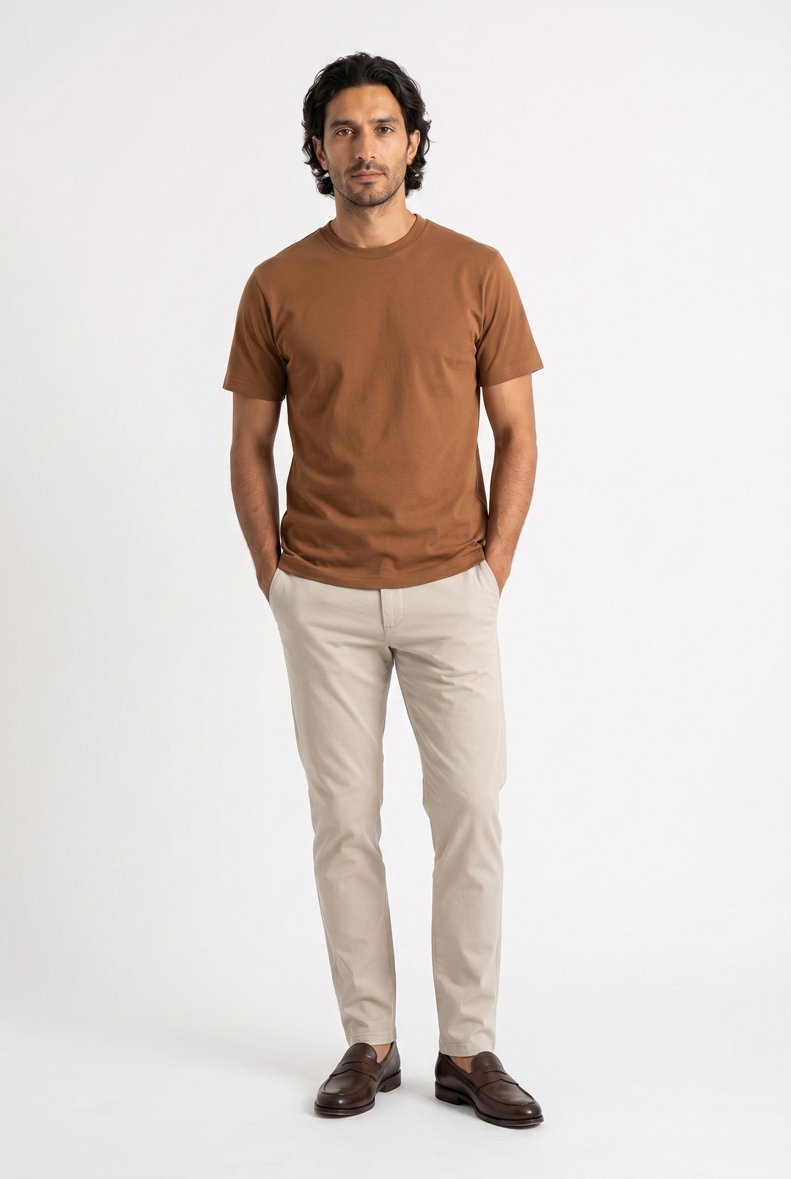 Men's Riviera Crew Neck T-Shirt | Blackstone London