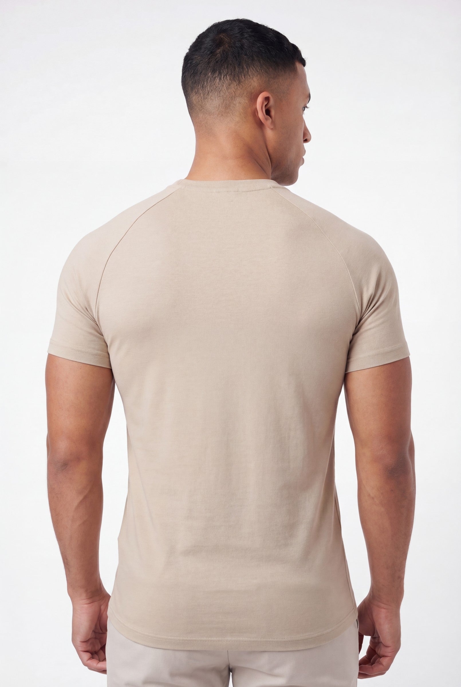 Men's Mercerised Cotton Crewneck T-Shirt | Blackstone London