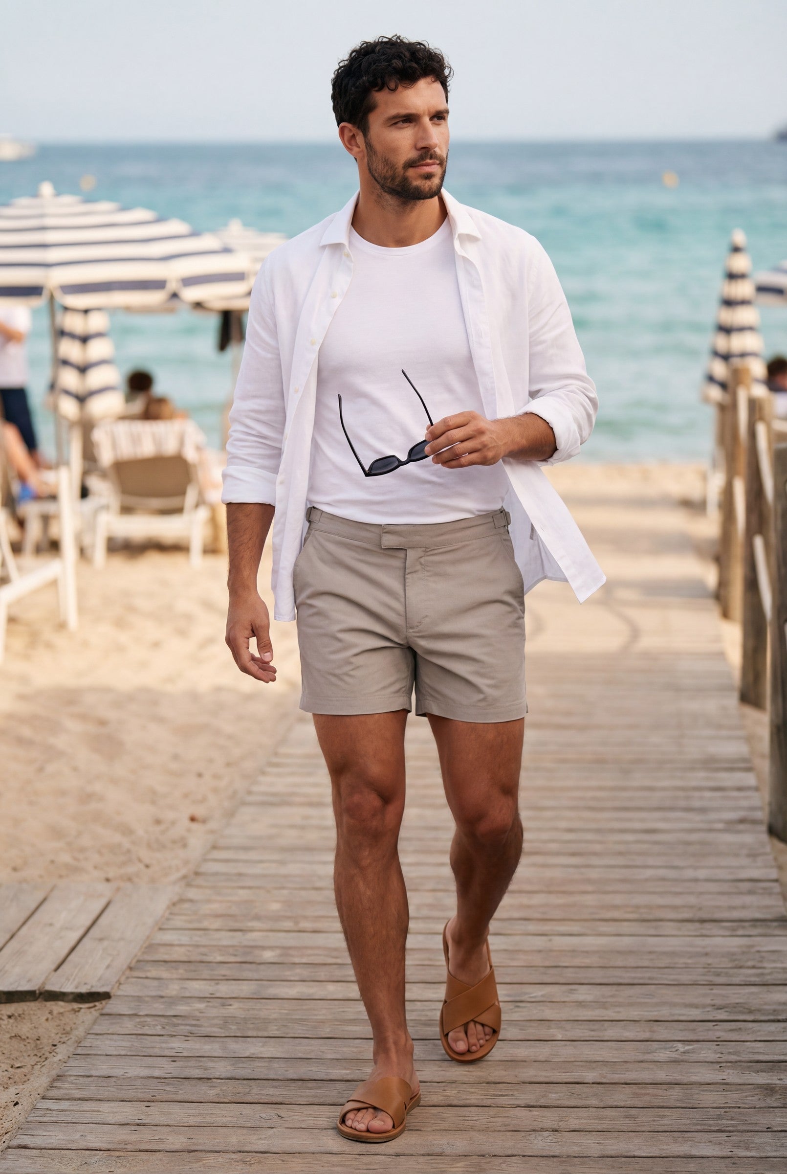 Men's Amalfi Tailored Swim Shorts | Blackstone London