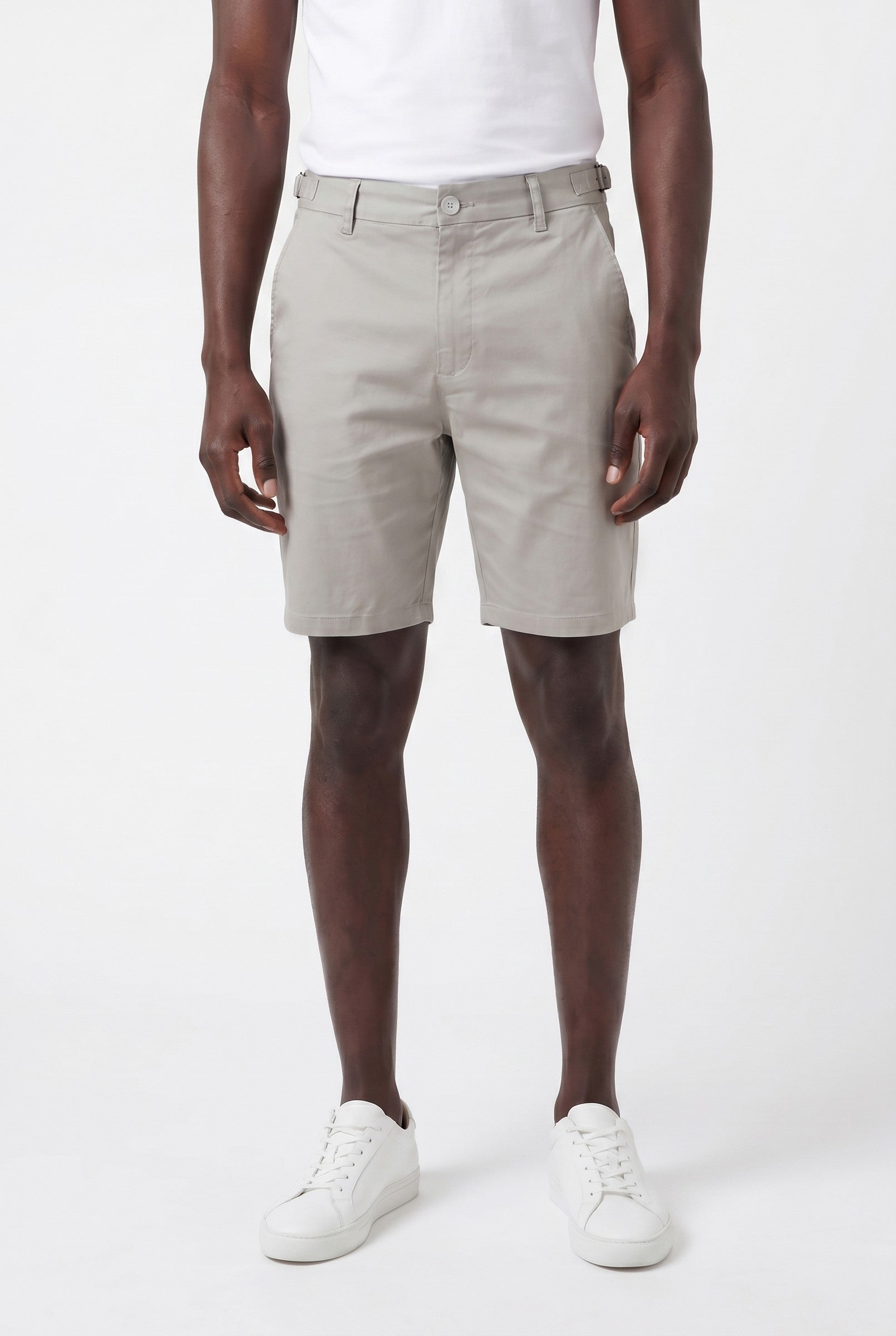 Men's Side Adjuster Chino Shorts | Blackstone London