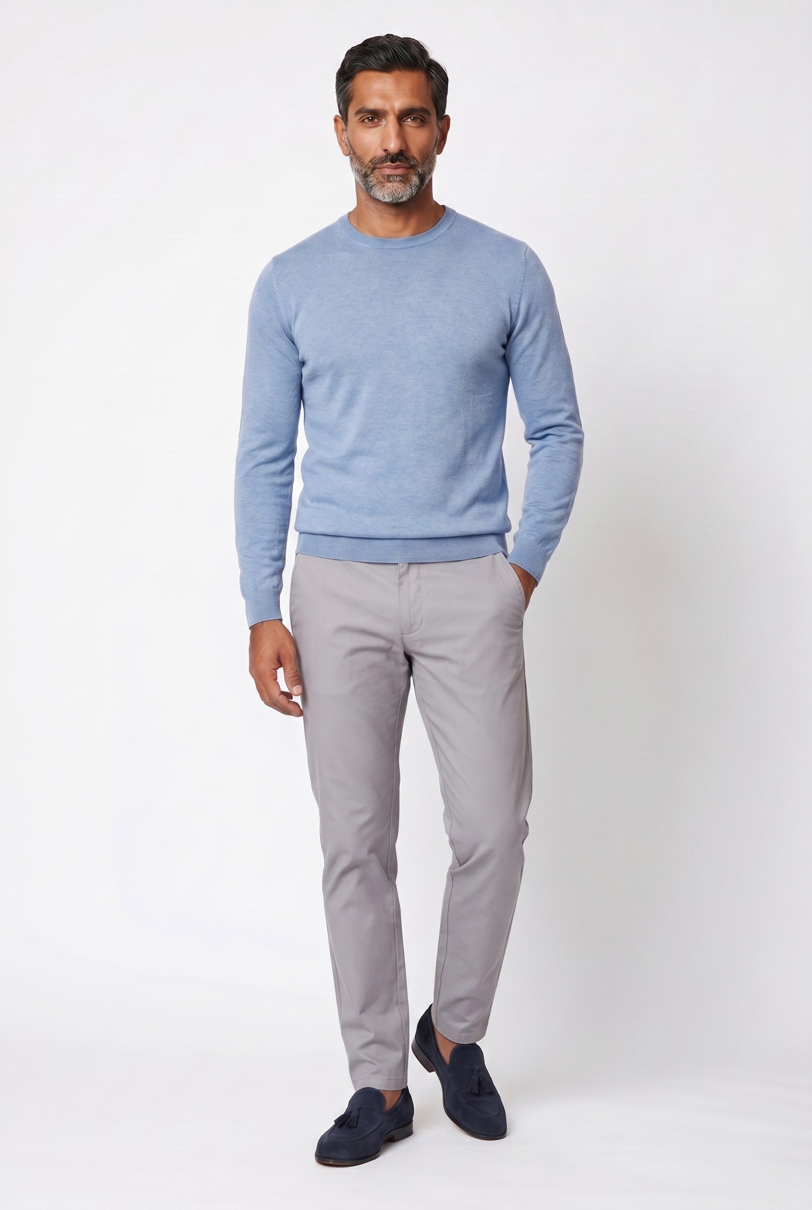 Men's Slim Tailored Chinos | Blackstone London