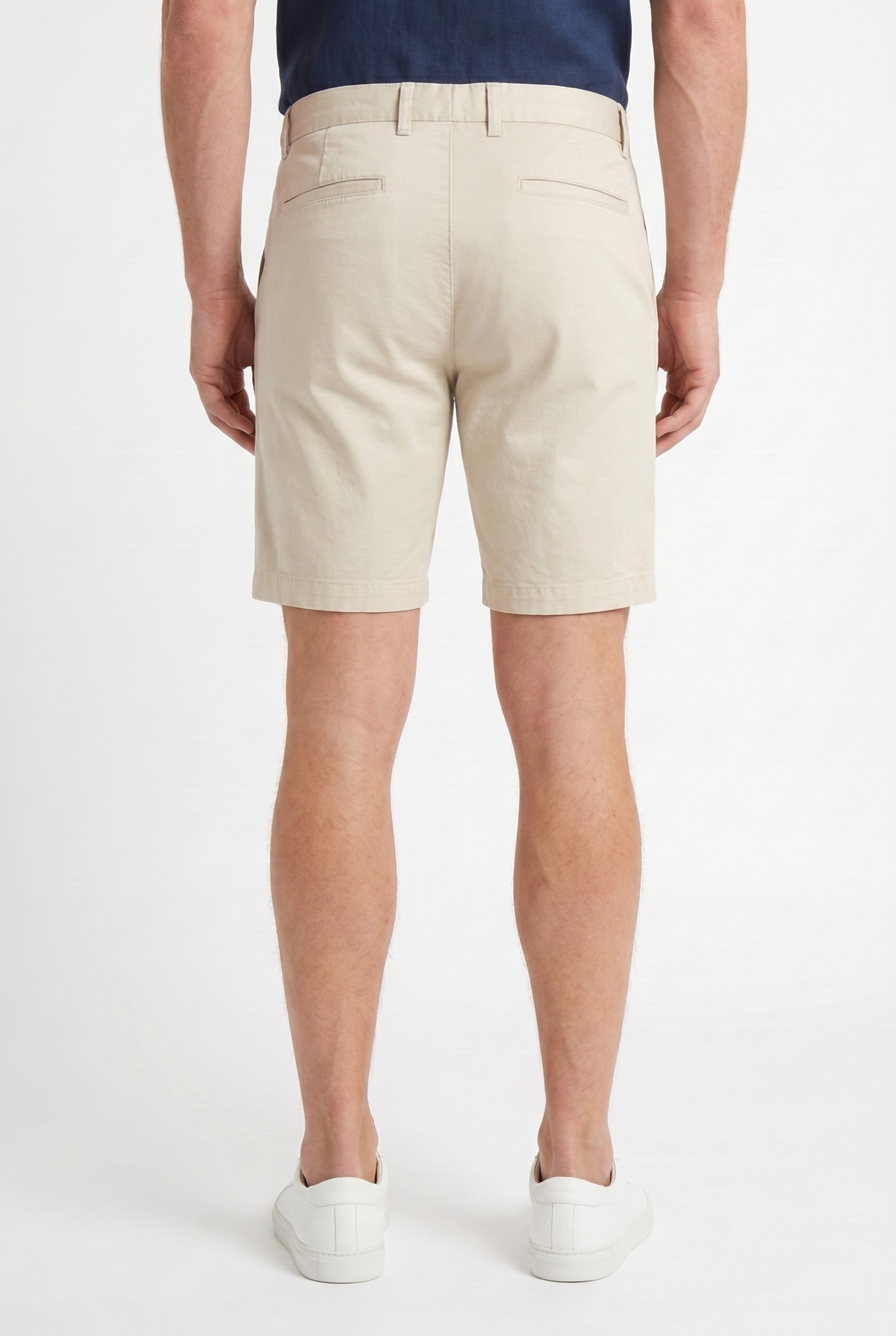 Men's Cotton Linen Chino Shorts | Blackstone London