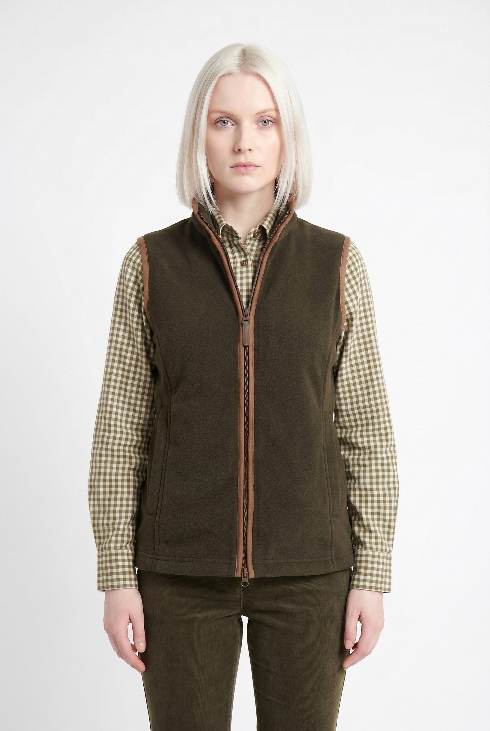 Women's Heritage Fleece Gilet | Blackstone London