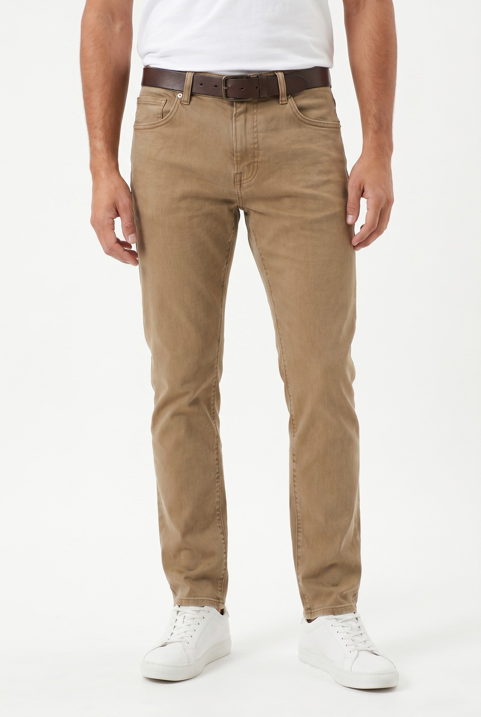 Men's Slim Tapered Stretch Denim Jeans | Blackstone London