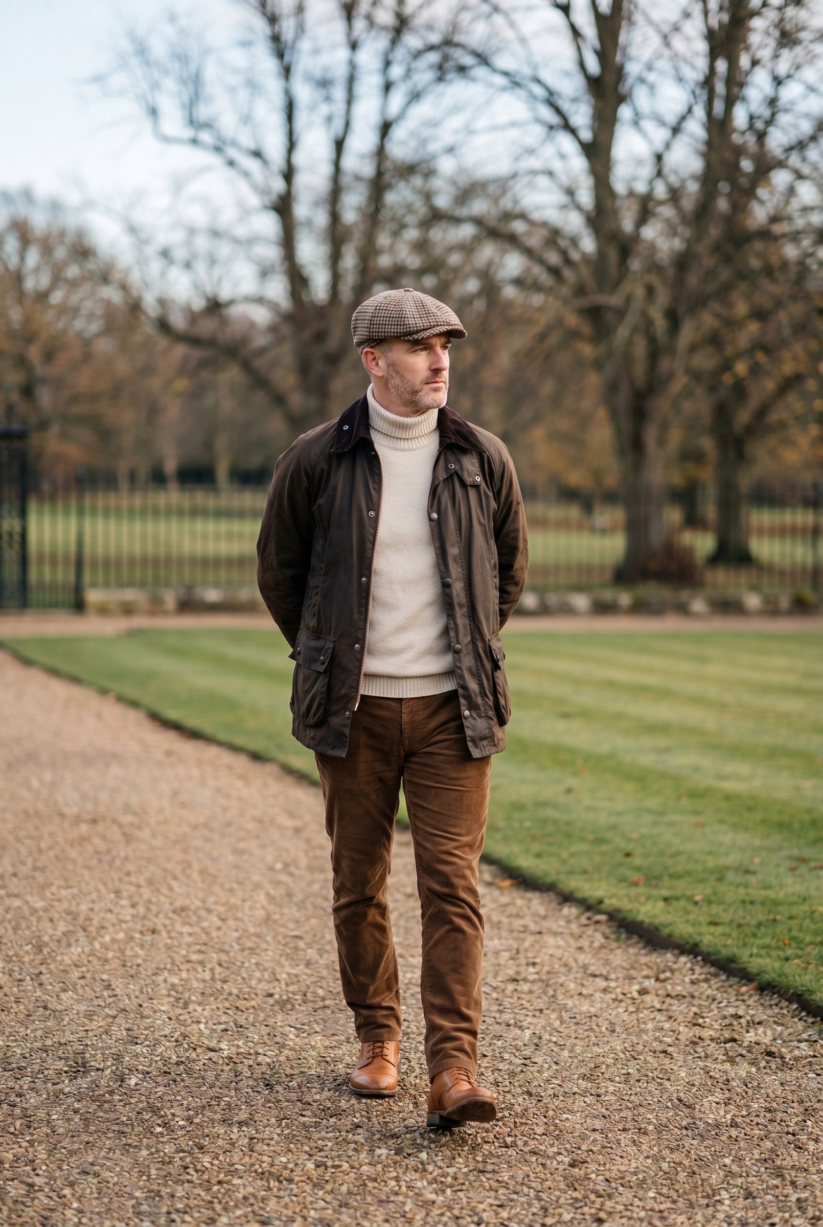 Men's Heritage Newsboy Cap | Blackstone London