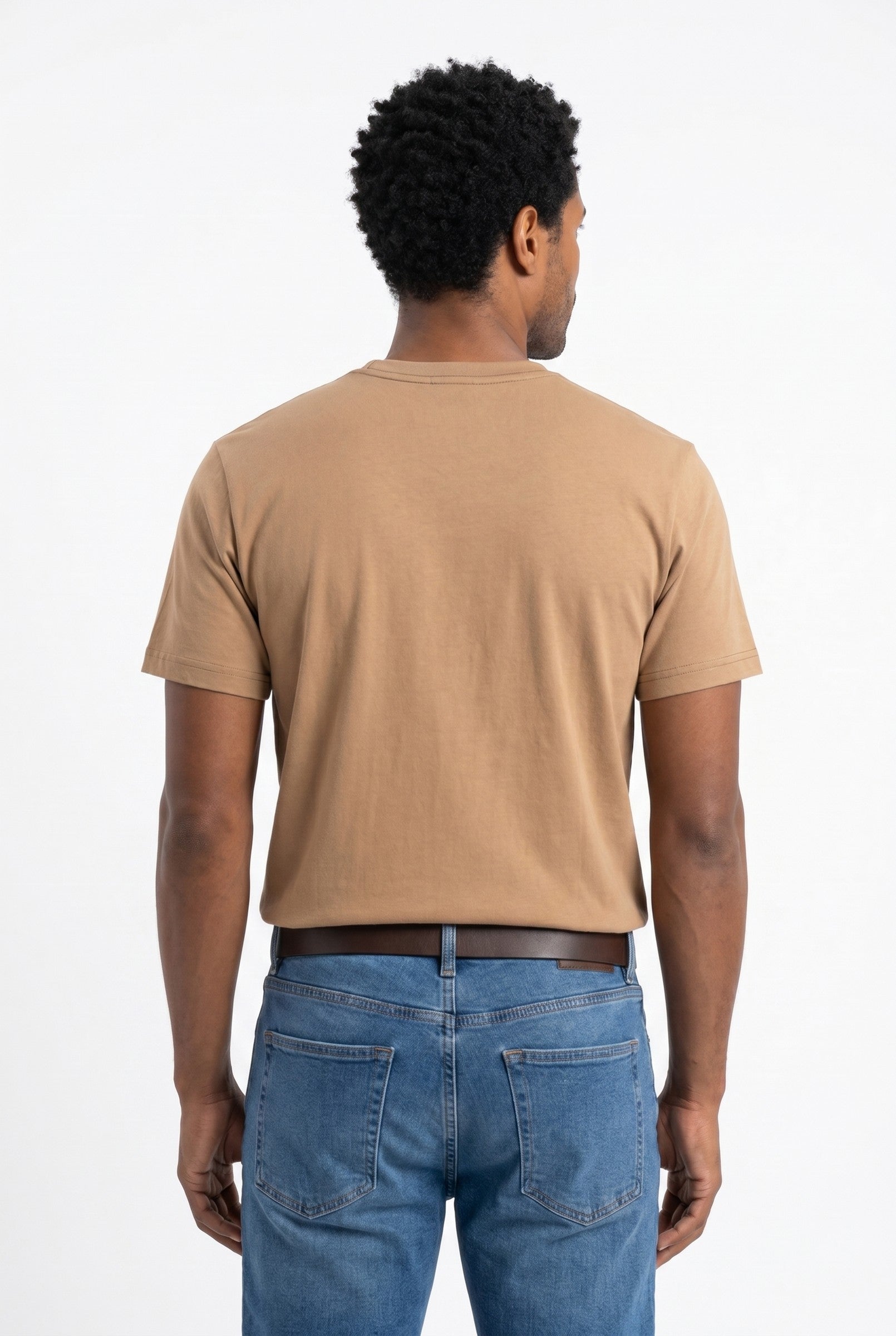 Men's Midweight Cotton Crew Neck T-Shirt | Blackstone London