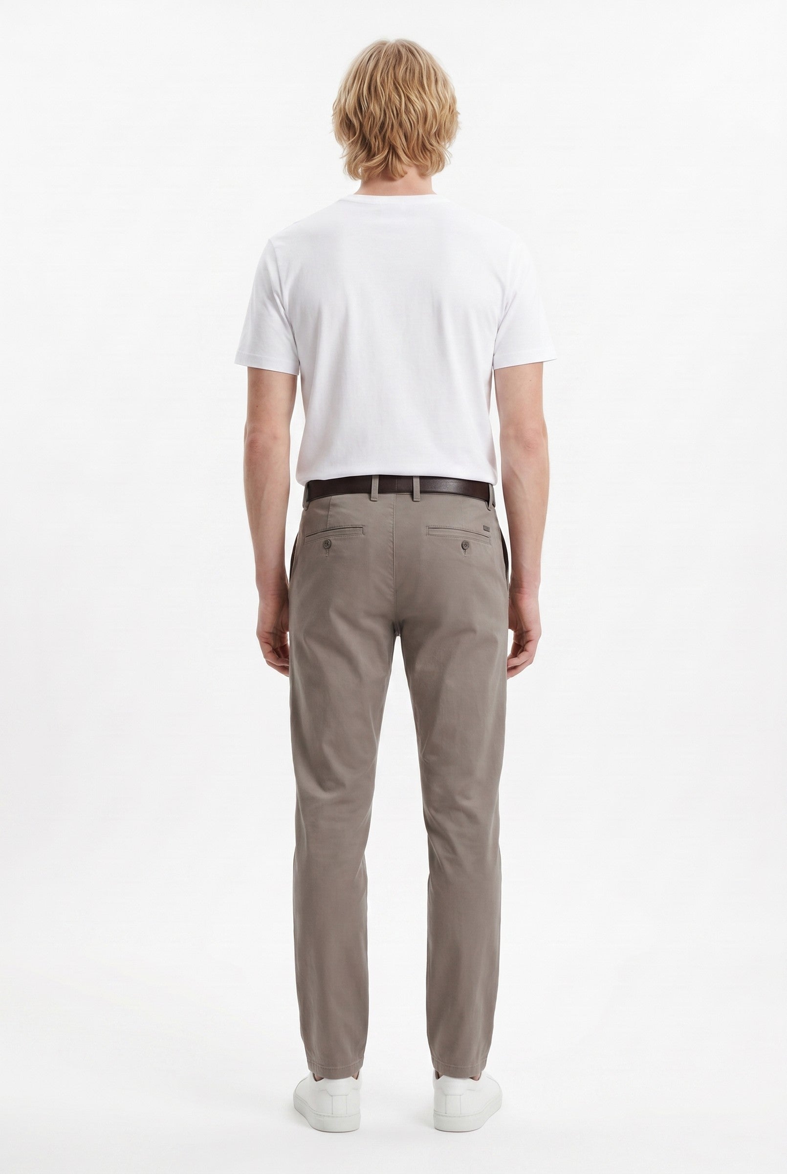 Men's Slim Fit Tailored Chino Trousers | Blackstone London