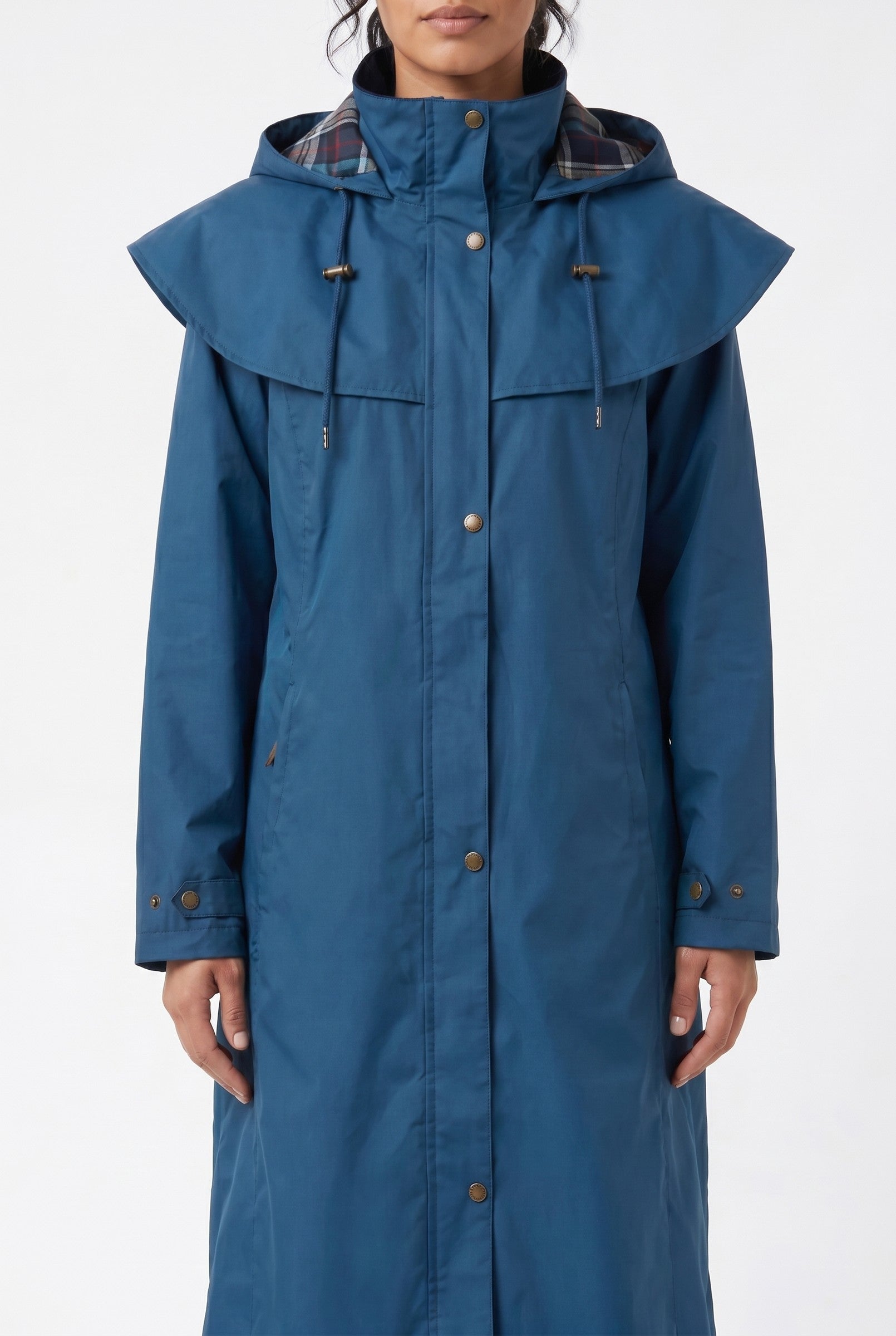 Women's Long Waterproof Raincoat | Blackstone London