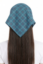 Women's Plaid Square Scarf | Blackstone London