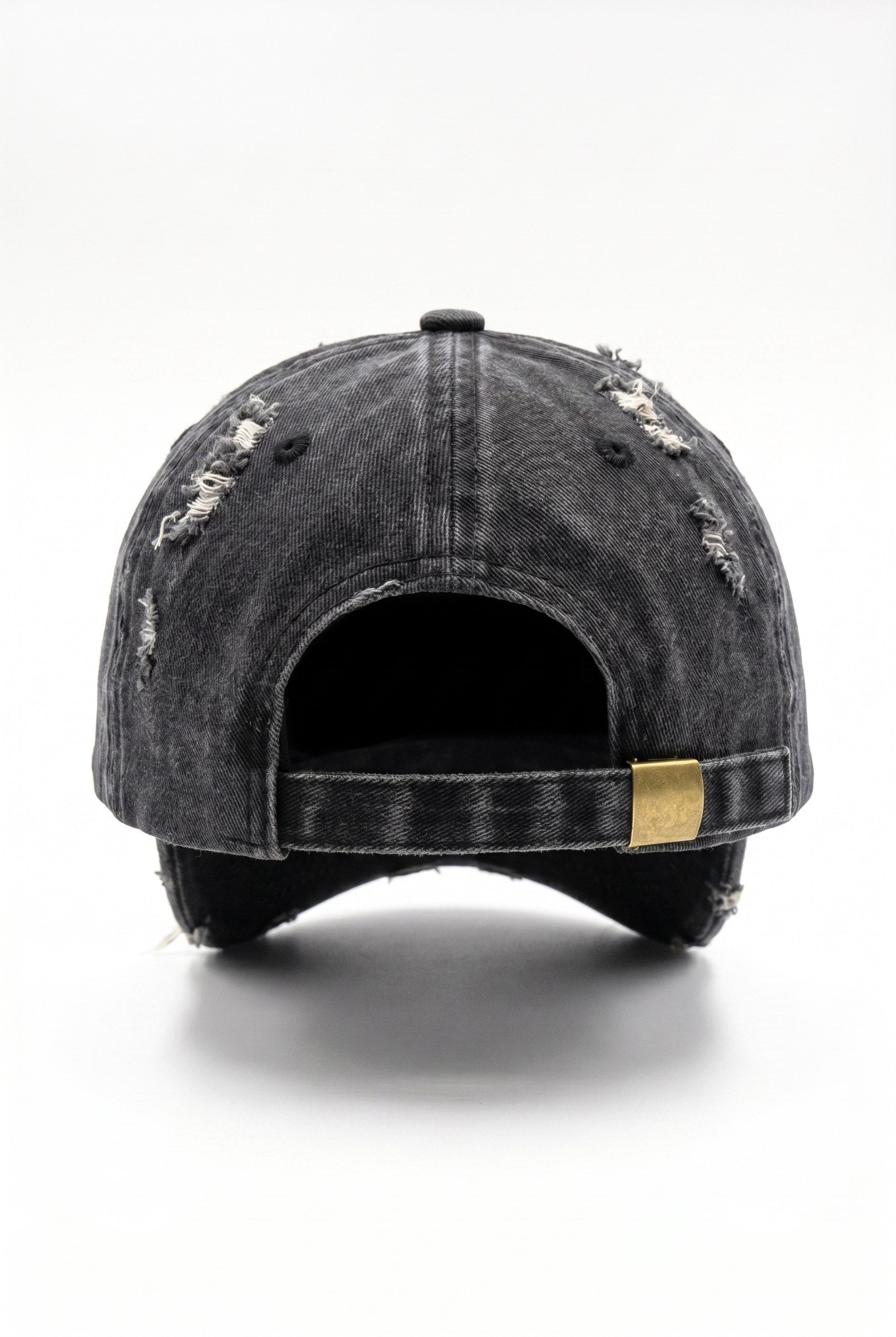 Men's Washed Distressed 6-Panel Cap | Blackstone London