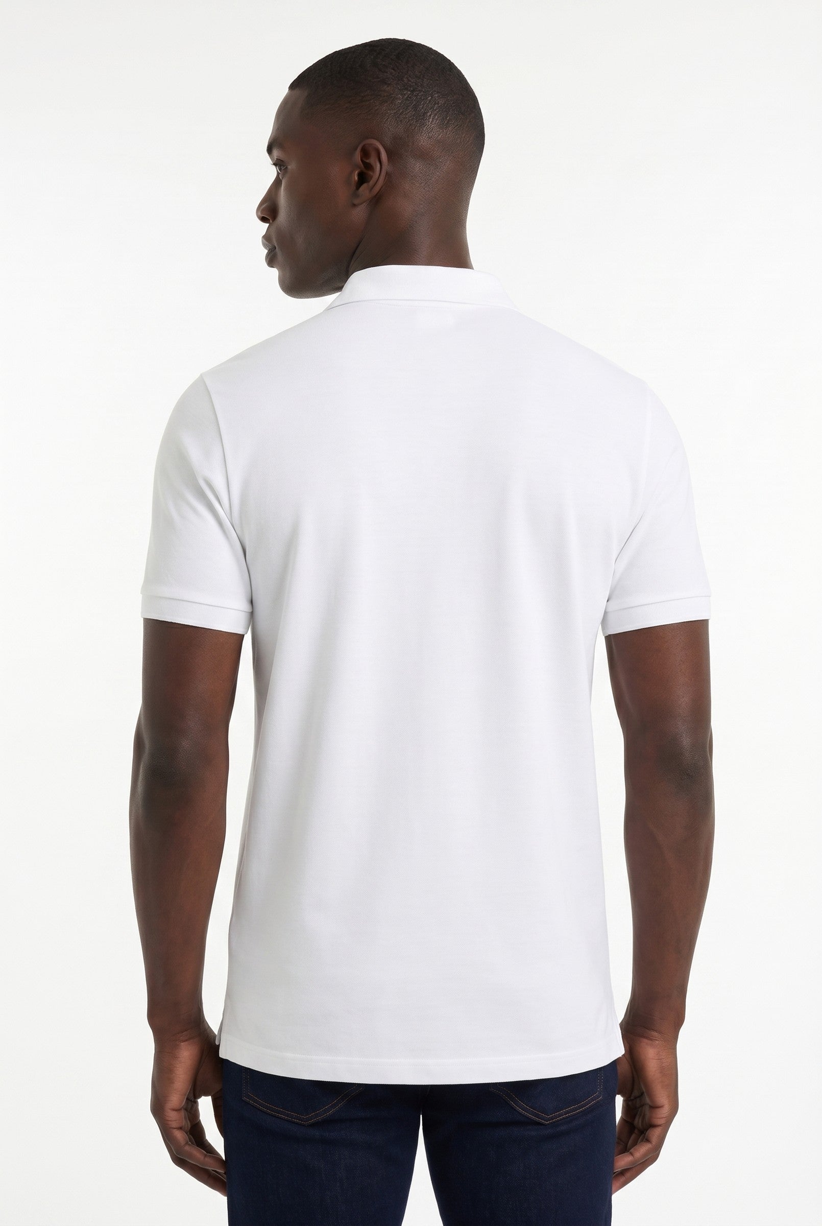 Men's Moxon Pique Polo Shirt | Blackstone London