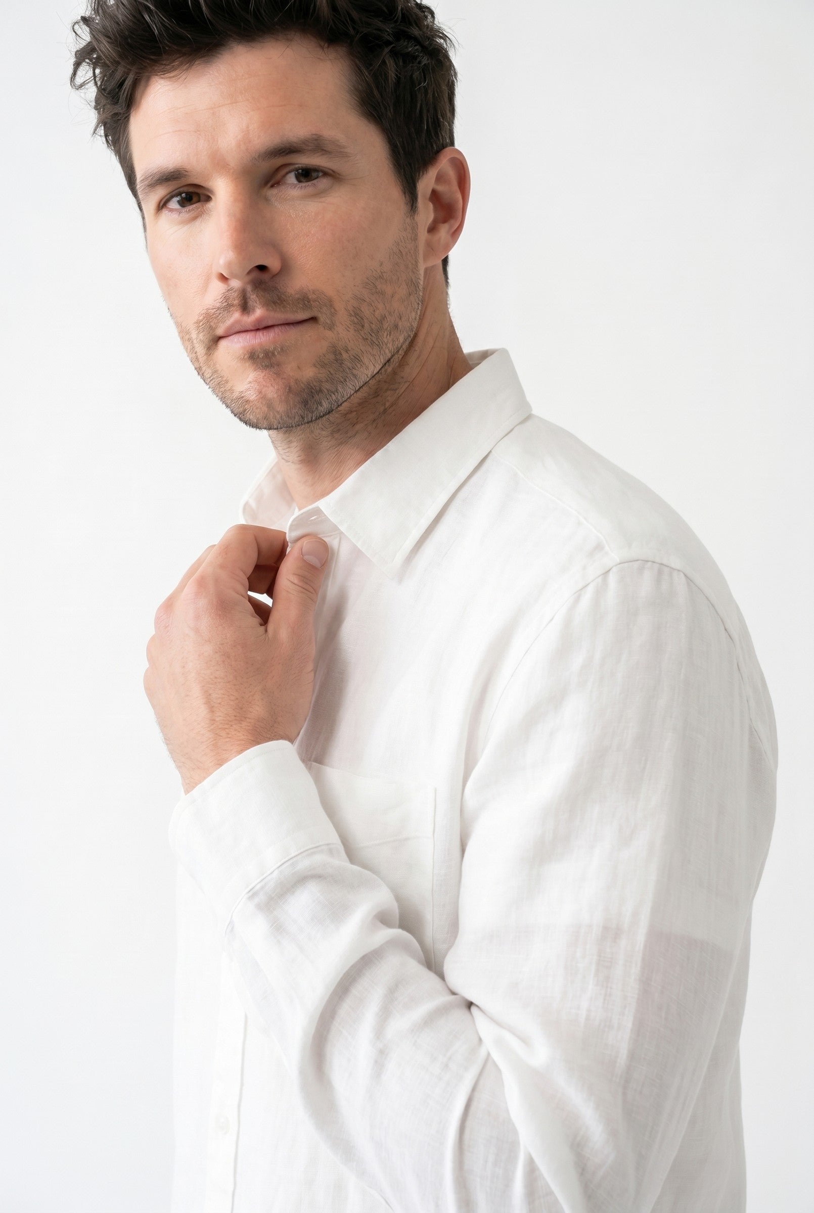 Men's Linen Shirt | Blackstone London