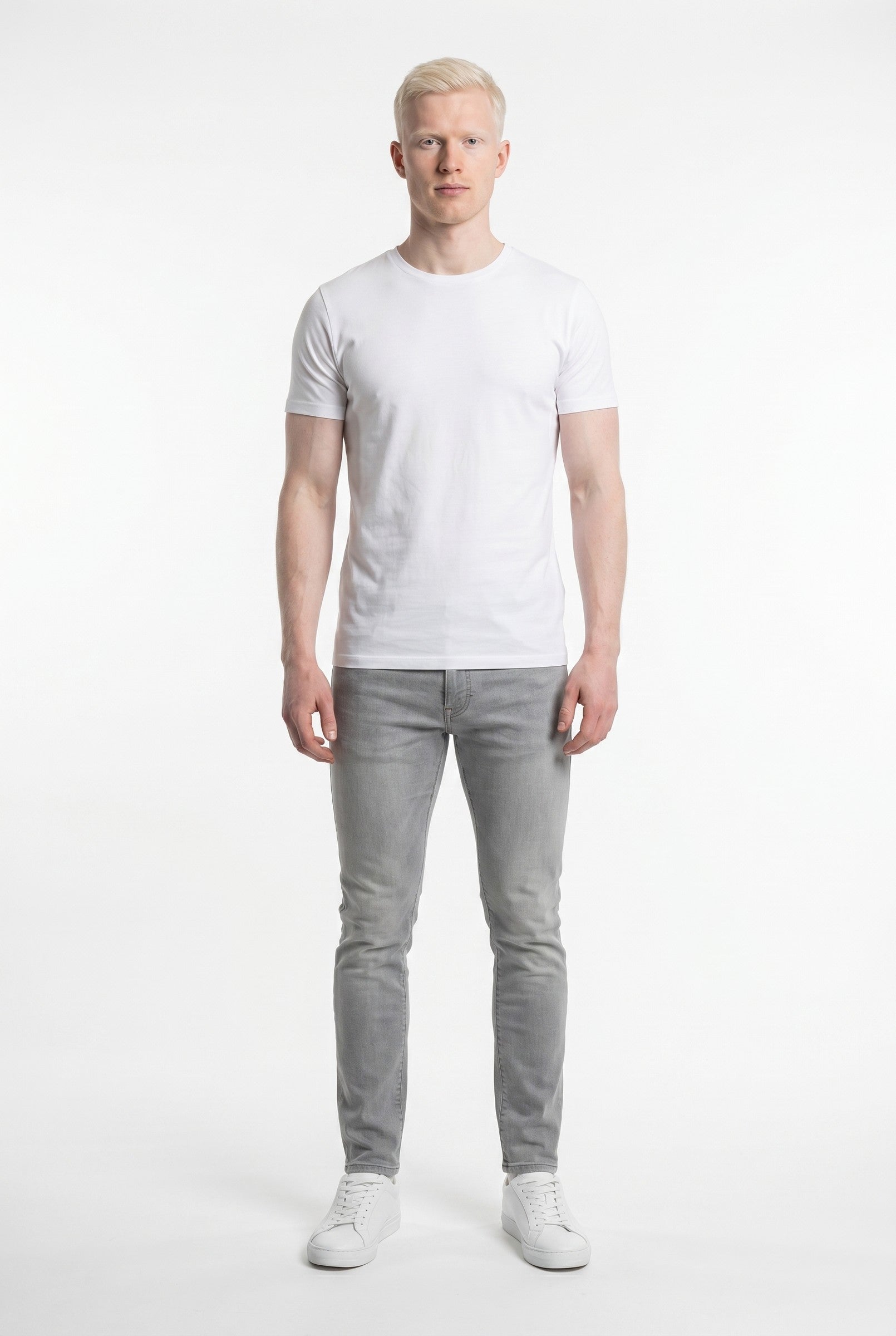Men's Crew Neck Cotton Tee | Blackstone London