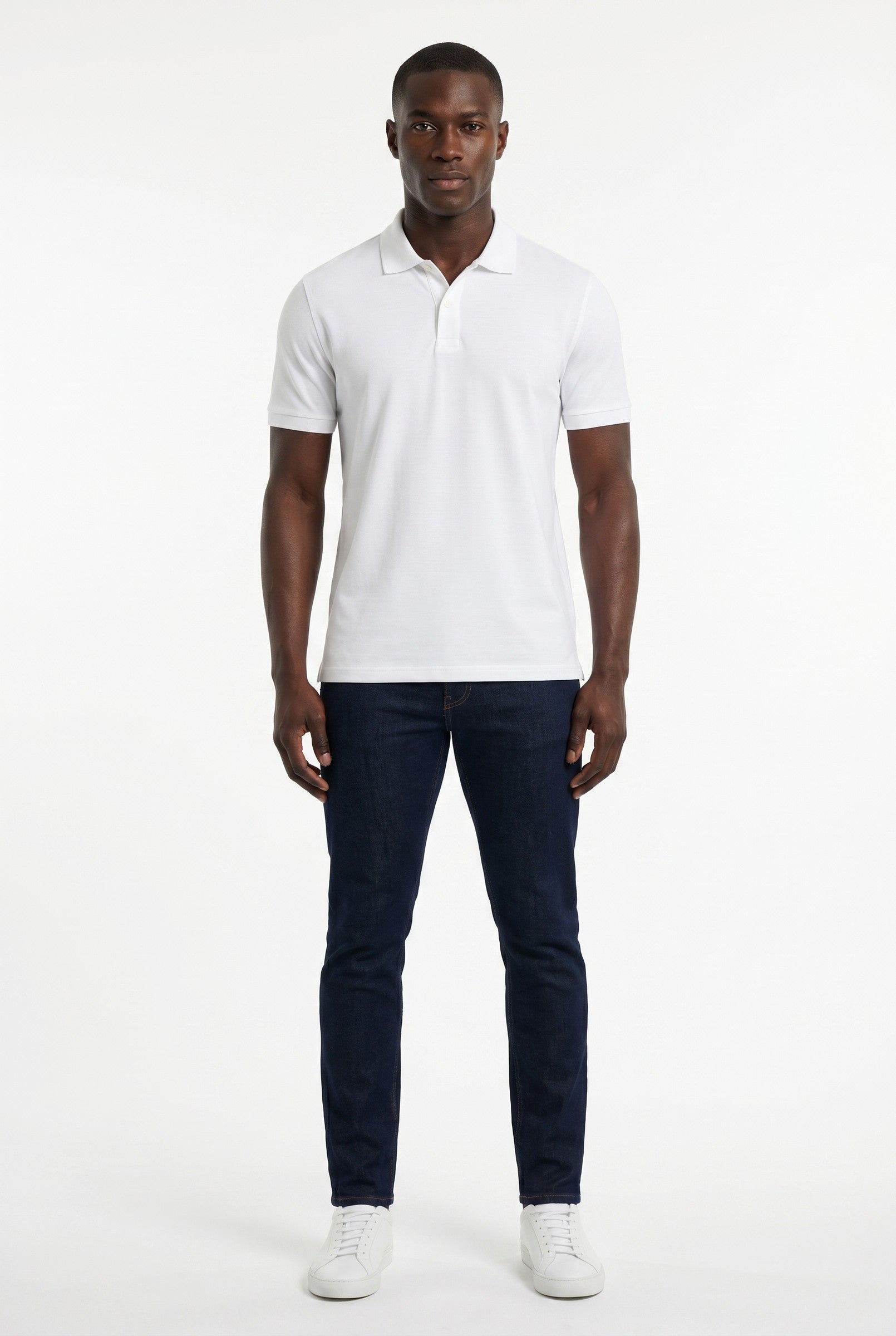 Men's Moxon Pique Polo Shirt | Blackstone London