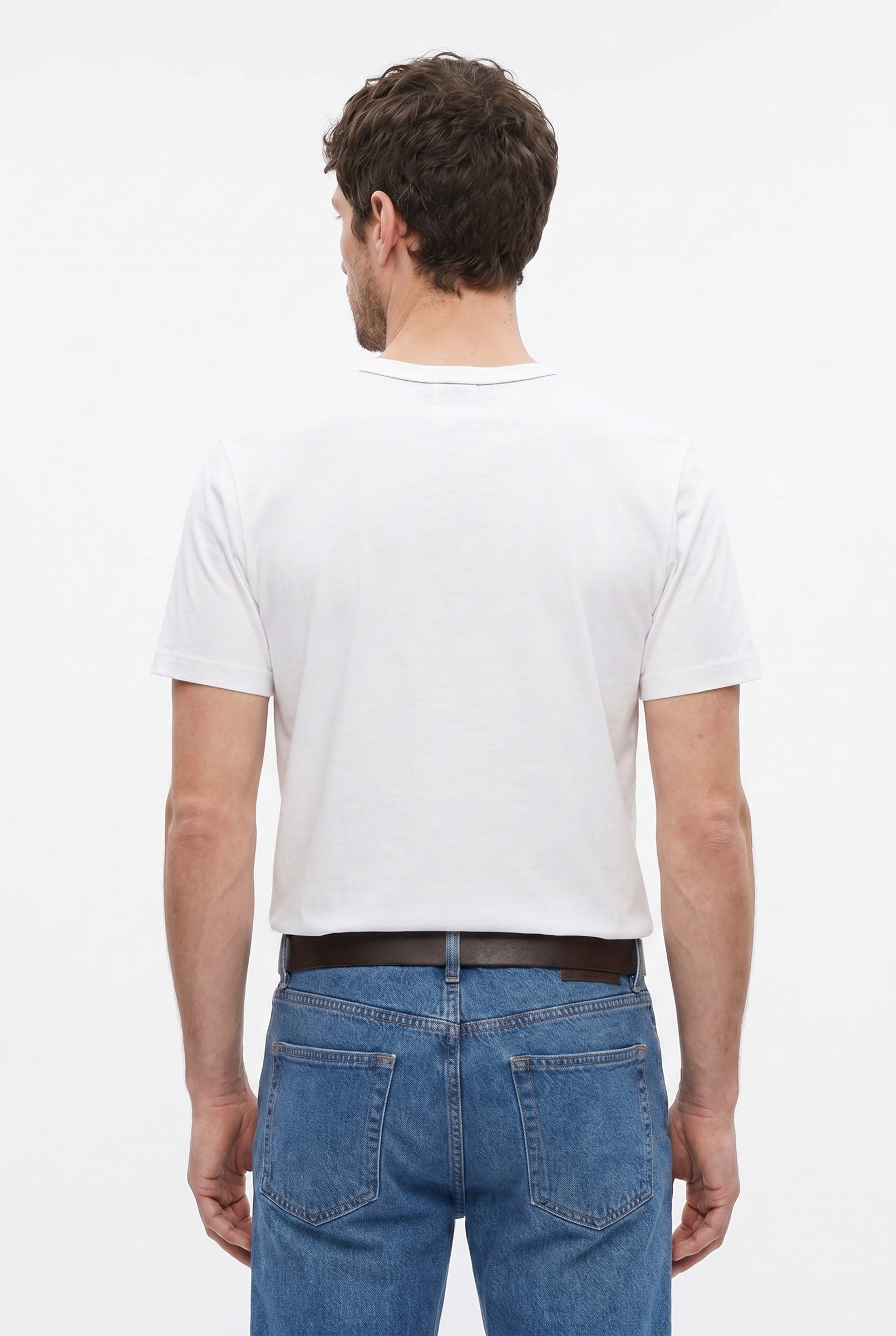 Men's Midweight Cotton Crew Neck T-Shirt | Blackstone London