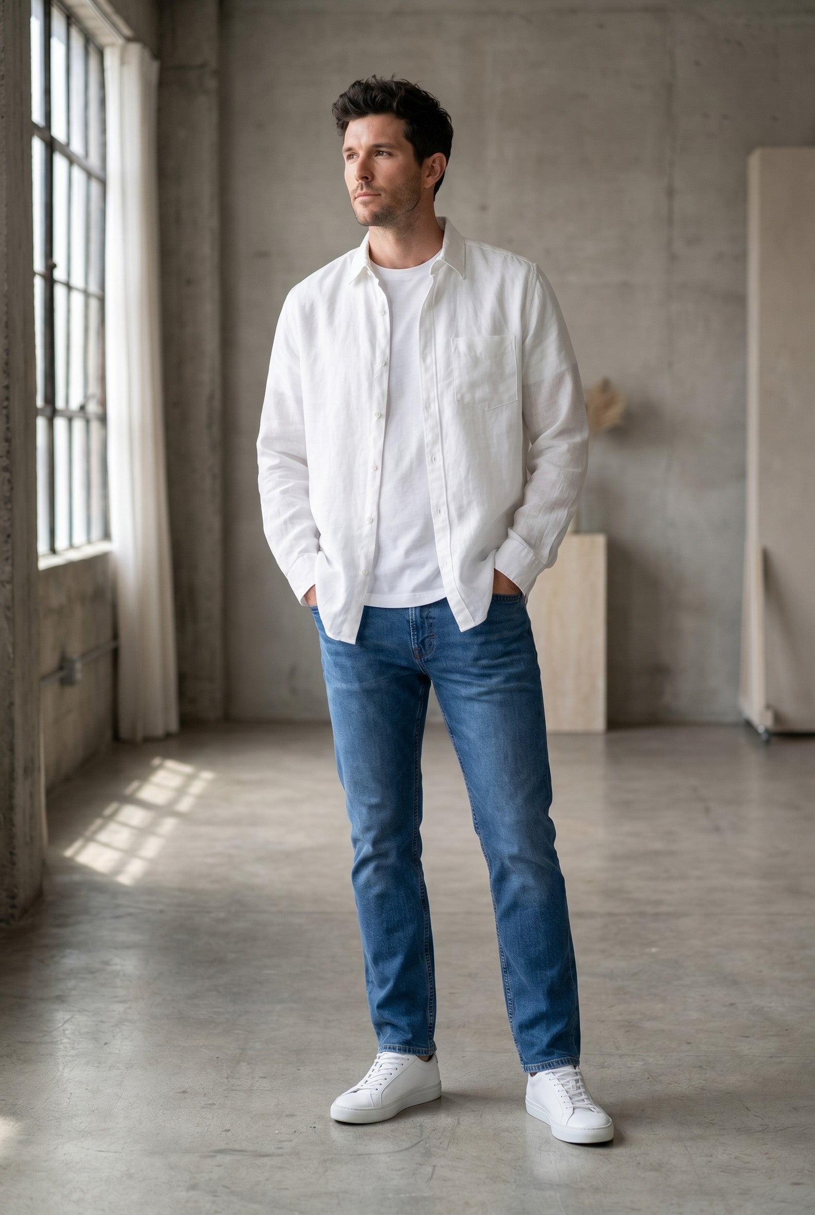 Men's Linen Shirt | Blackstone London